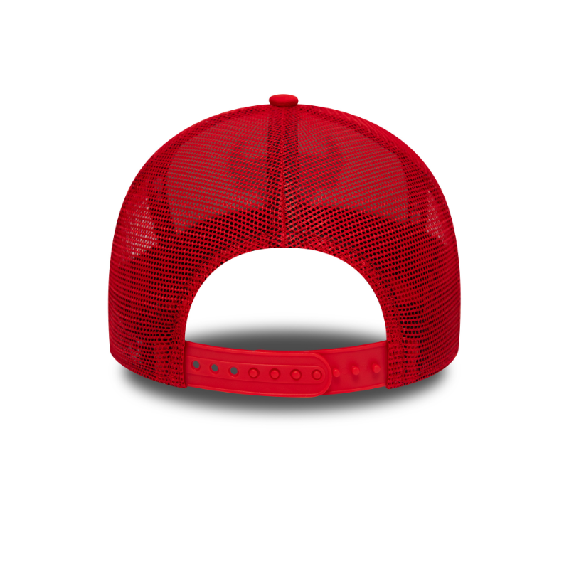 Chicago Bulls Team Color Block A-Frame Trucker - White/Red