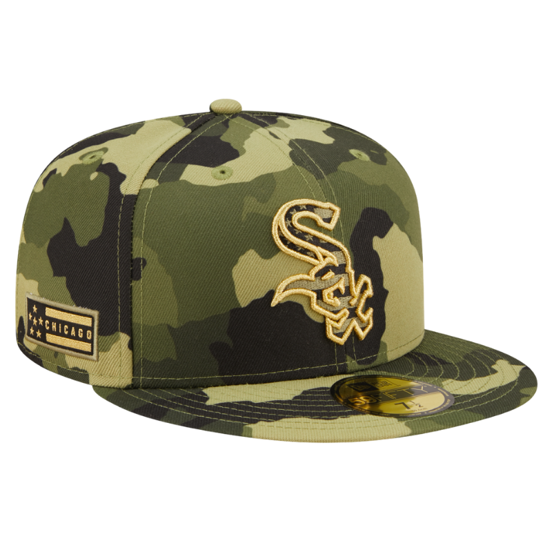 59fifty Fitted Cap Chicago White Sox Armed Forces (2022) - Camo