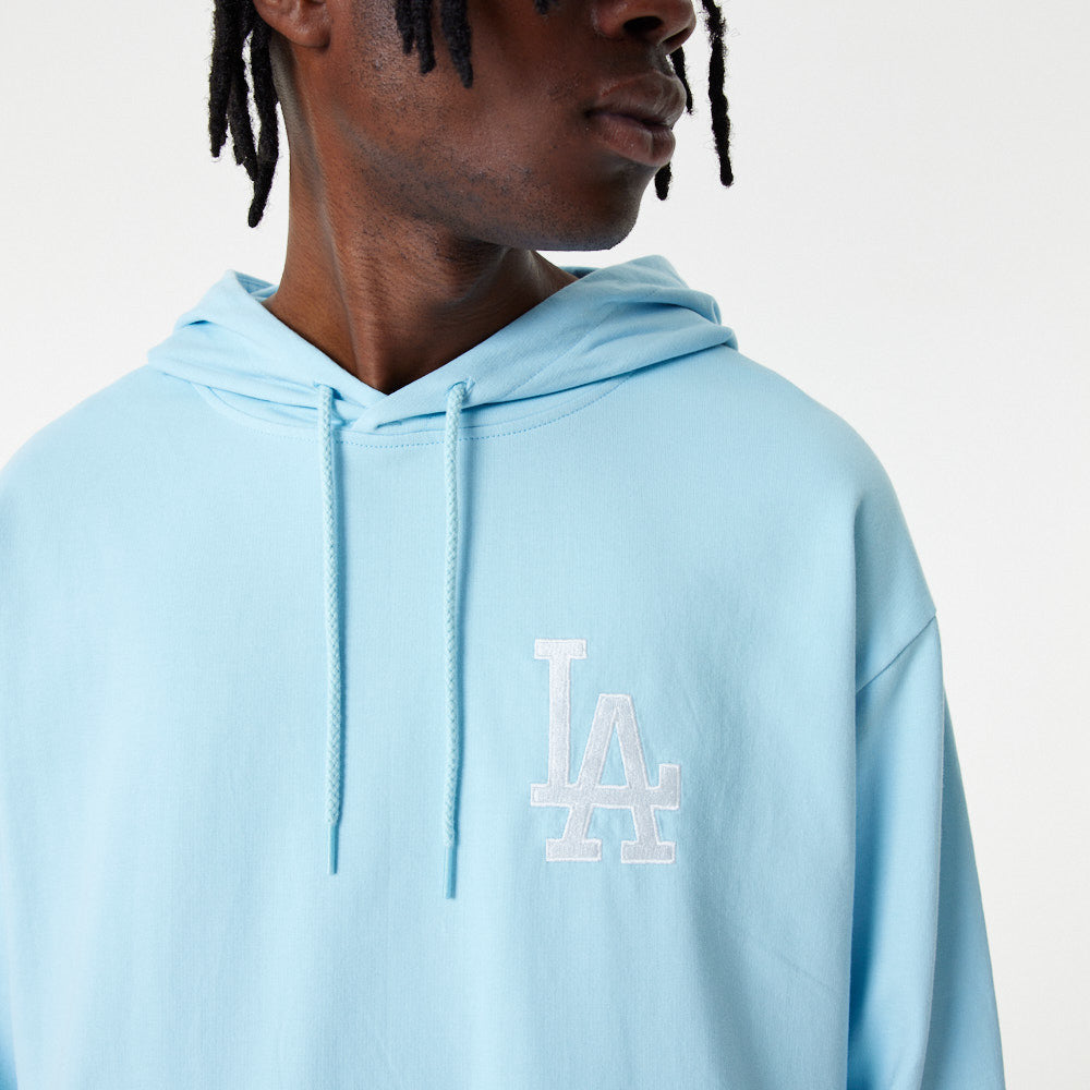 Los Angeles Dodgers League Essential Oversized Hoodie - Carolina Blue