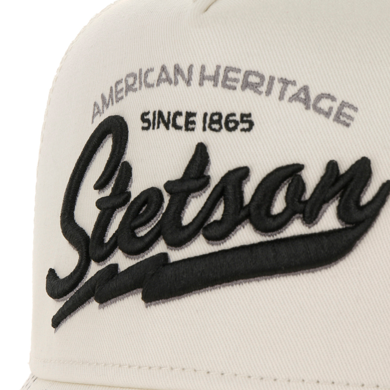 Stetson American Heritage Classic Trucker Cap - Off White Hot på udsalg