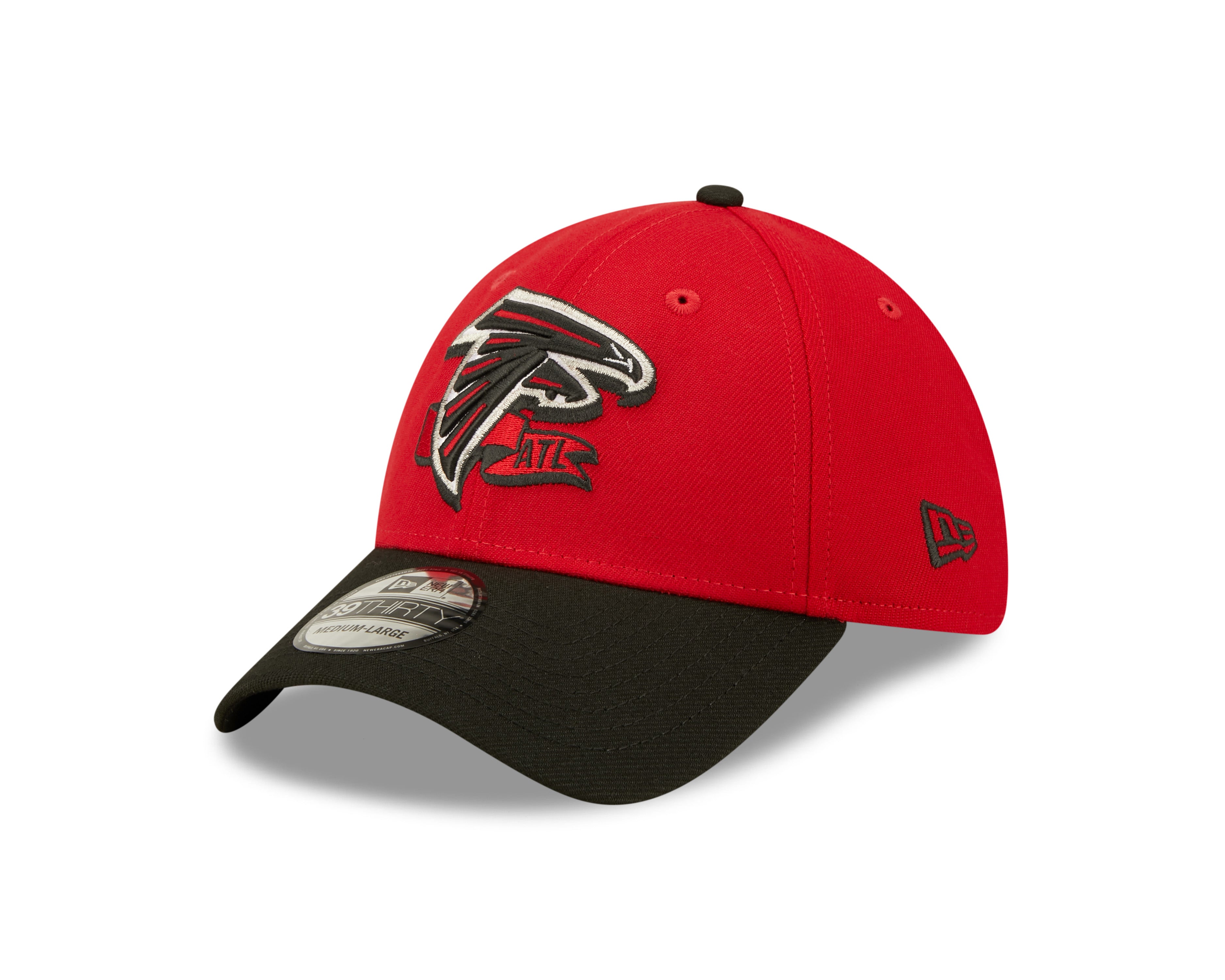 Atlanta Falcons NFL Sideline 2022 39THIRTY Stretch Fit Cap - Red/Black