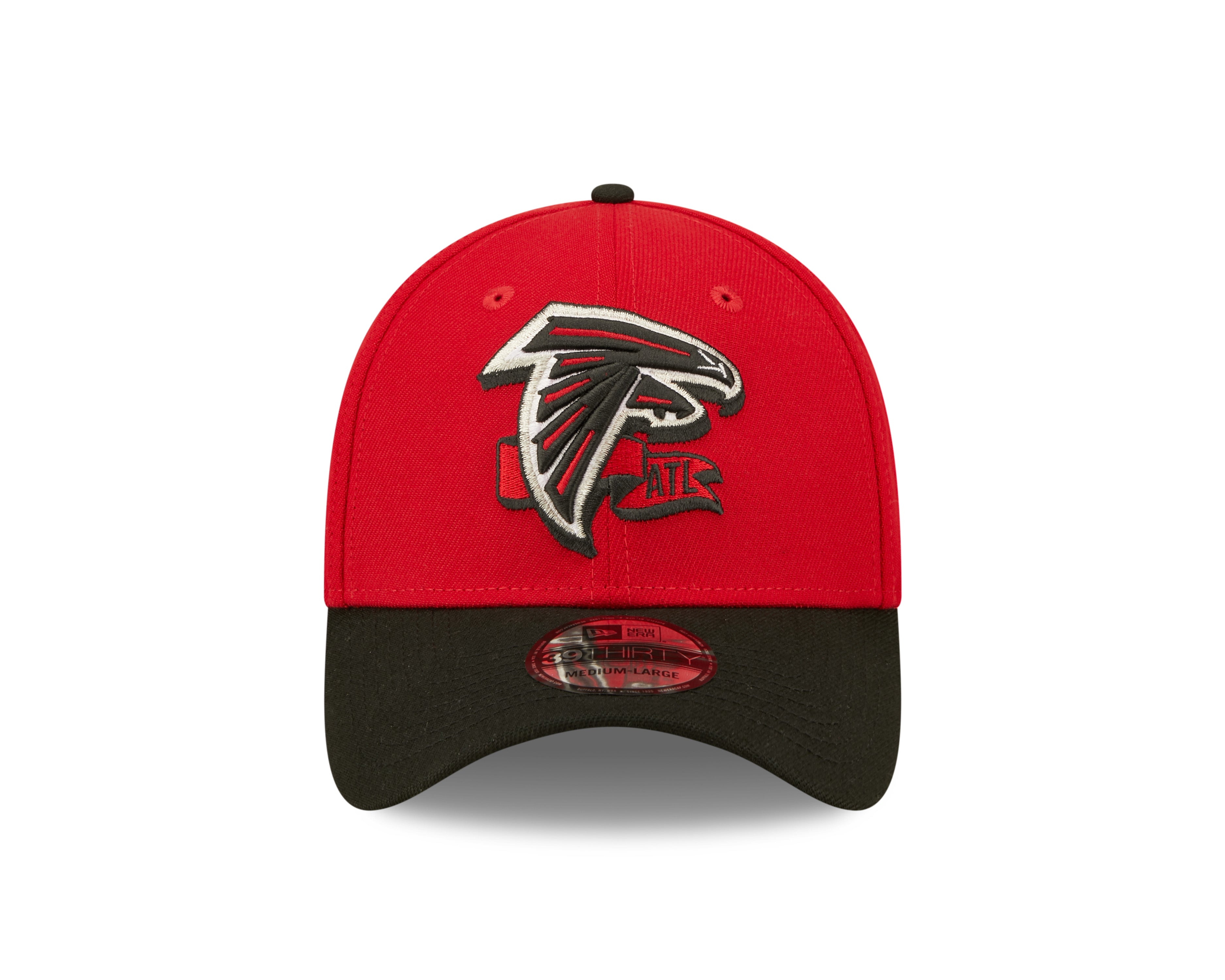 Atlanta Falcons NFL Sideline 2022 39THIRTY Stretch Fit Cap - Red/Black