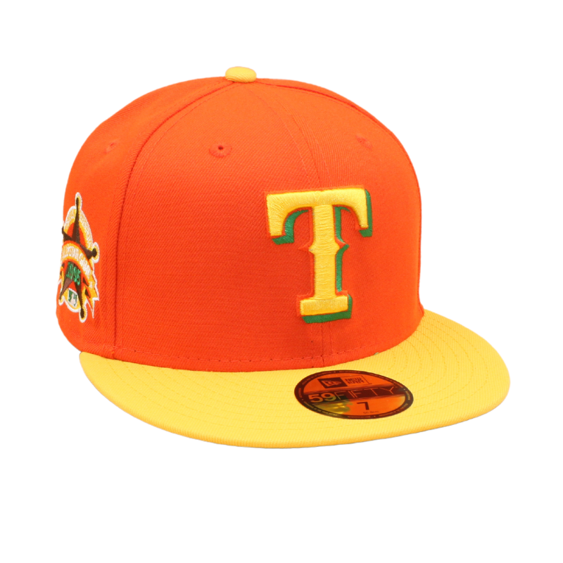 Texas Rangers Cooperstown 59Fifty Fitted All Star Game 95 - Orange/Yellow