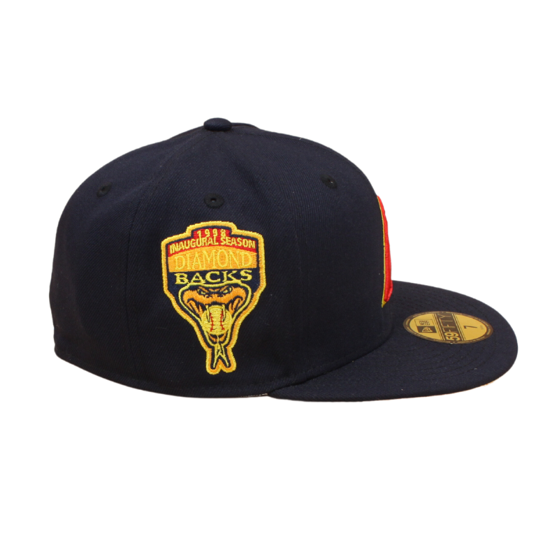 Arizona Diamondbacks Cooperstown 59Fifty Fitted 1998 Inaugural Season Side Patch - Navy