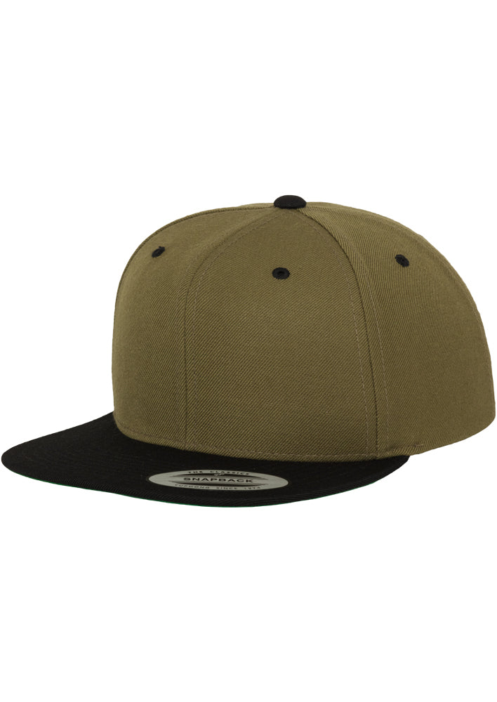 Classic Snapback 2-Tone - Olive/Black