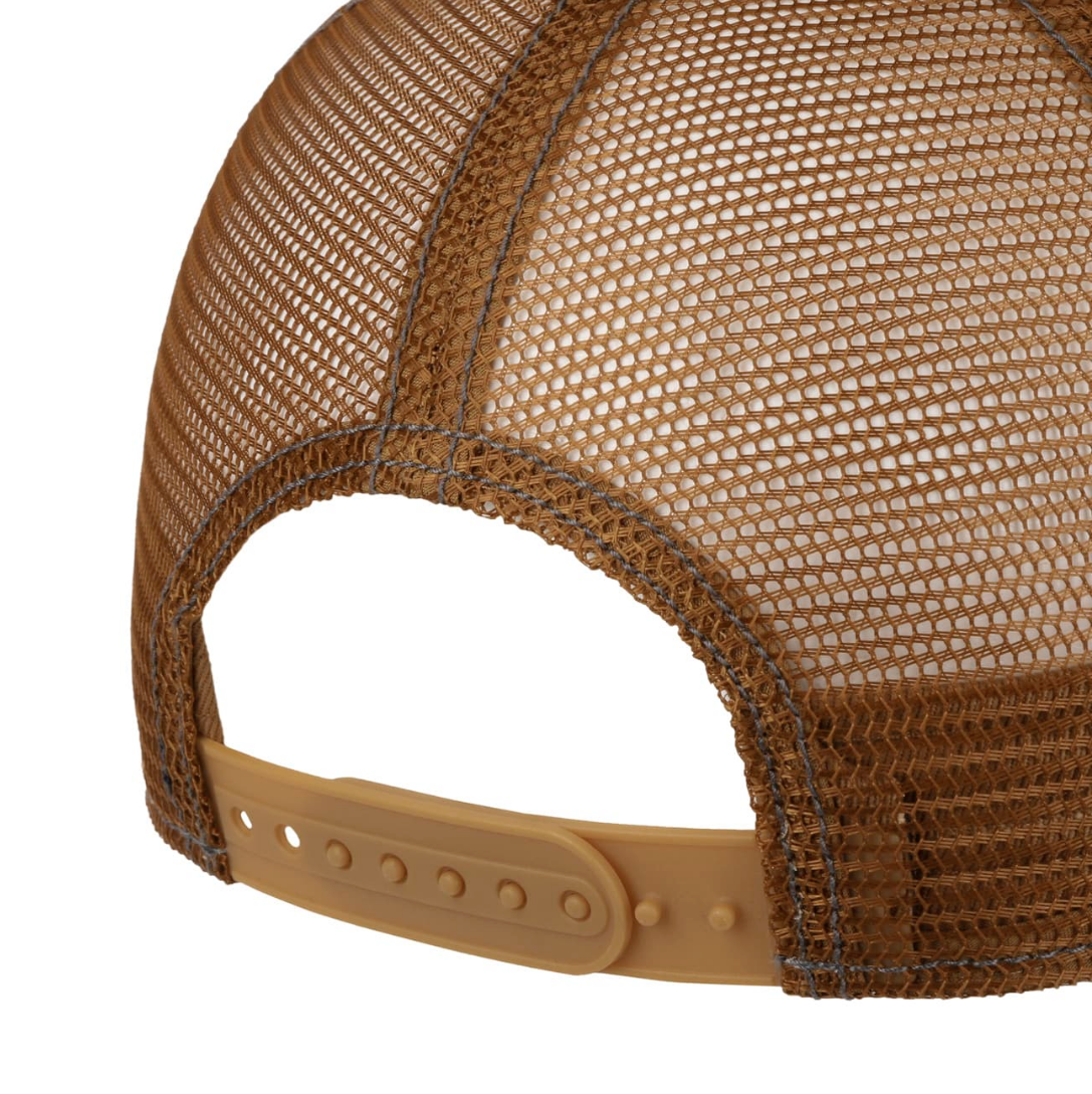Stetson - Heavy Duty Trucker Cap - Grey/Blue/Brown