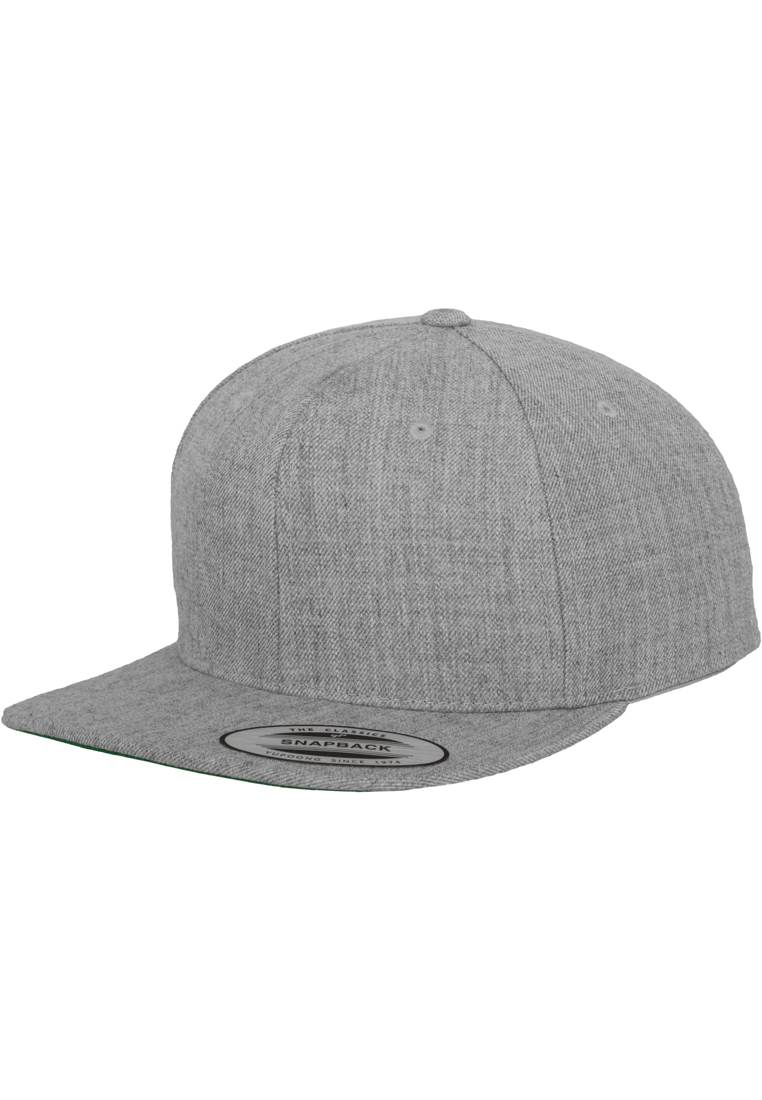 Classic Snapback - Heather Grey Udsalg