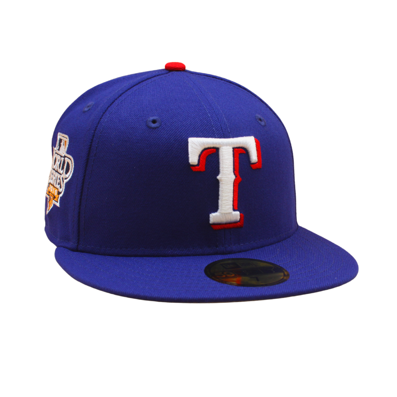 Texas Rangers Cooperstown 59Fifty Fitted World Series 2010 - Dark Royal Blue
