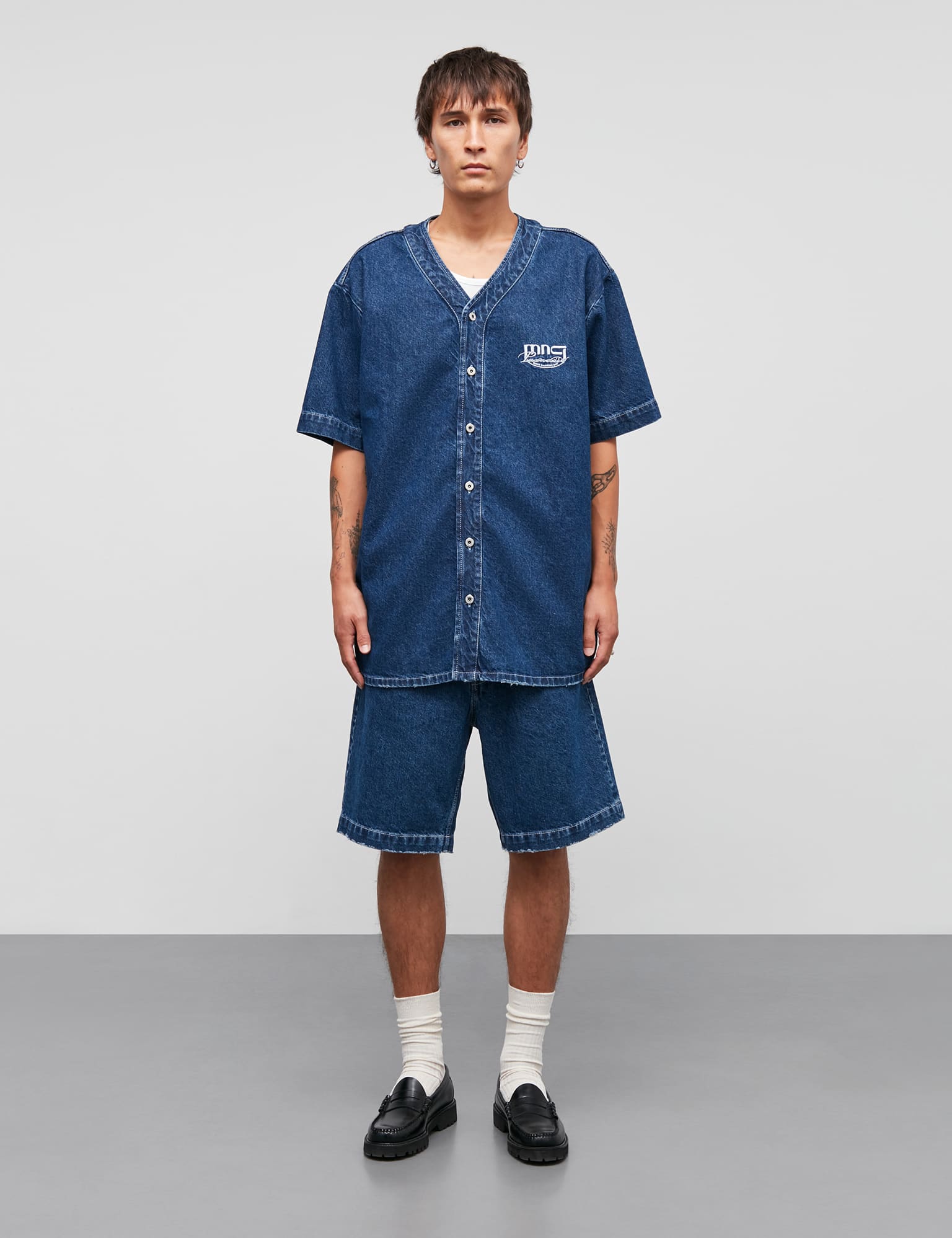Texas Paradise Shirt, Blue Wash