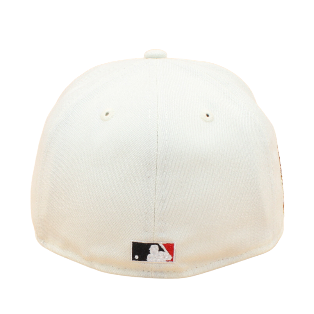 Anaheim Angels Cooperstown 59Fifty Fitted 50th Anniversary - Chrome White/Black Red Undervisor Online Hot Salg