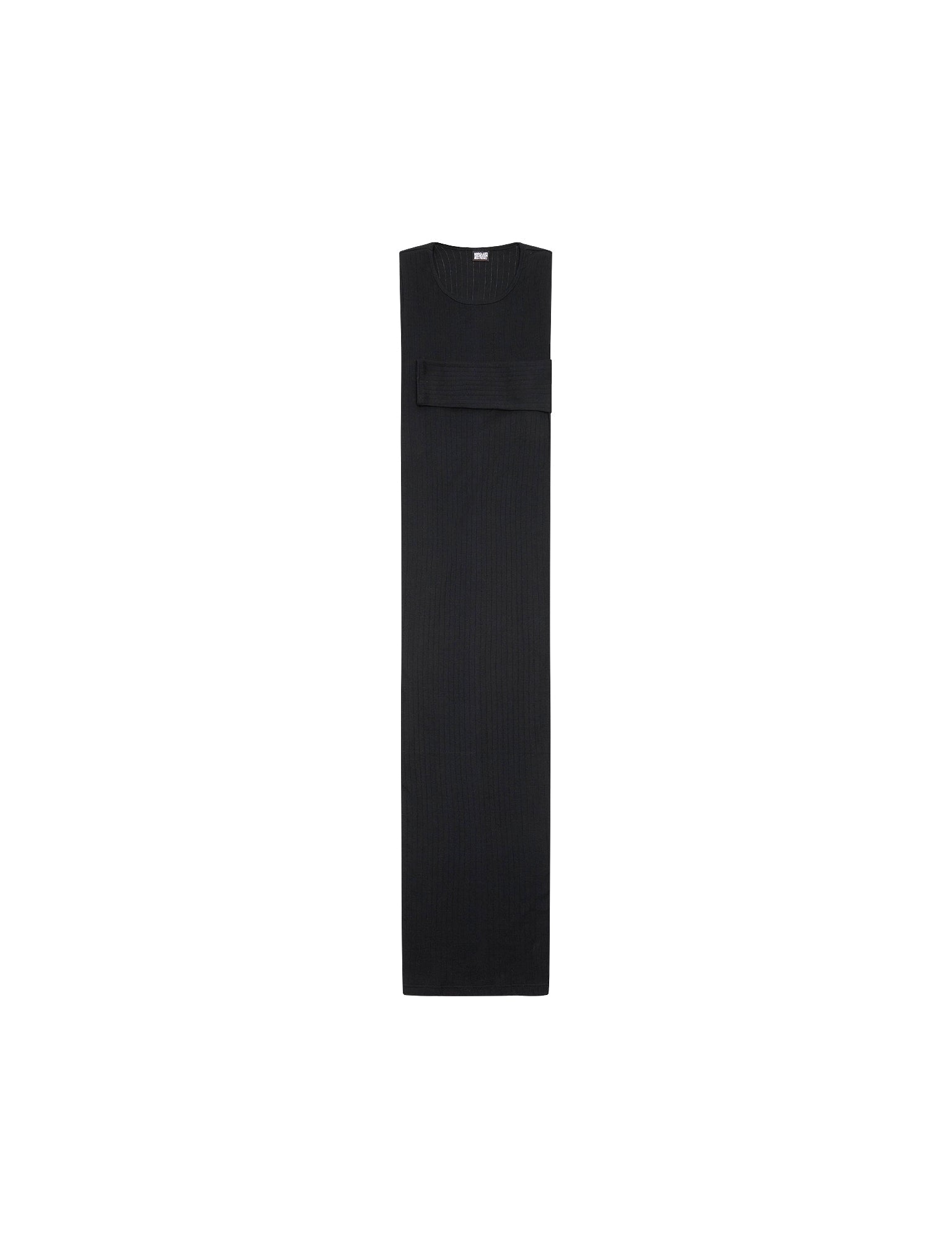 NPS Long John Dress Solid Colour, Black på udsalg