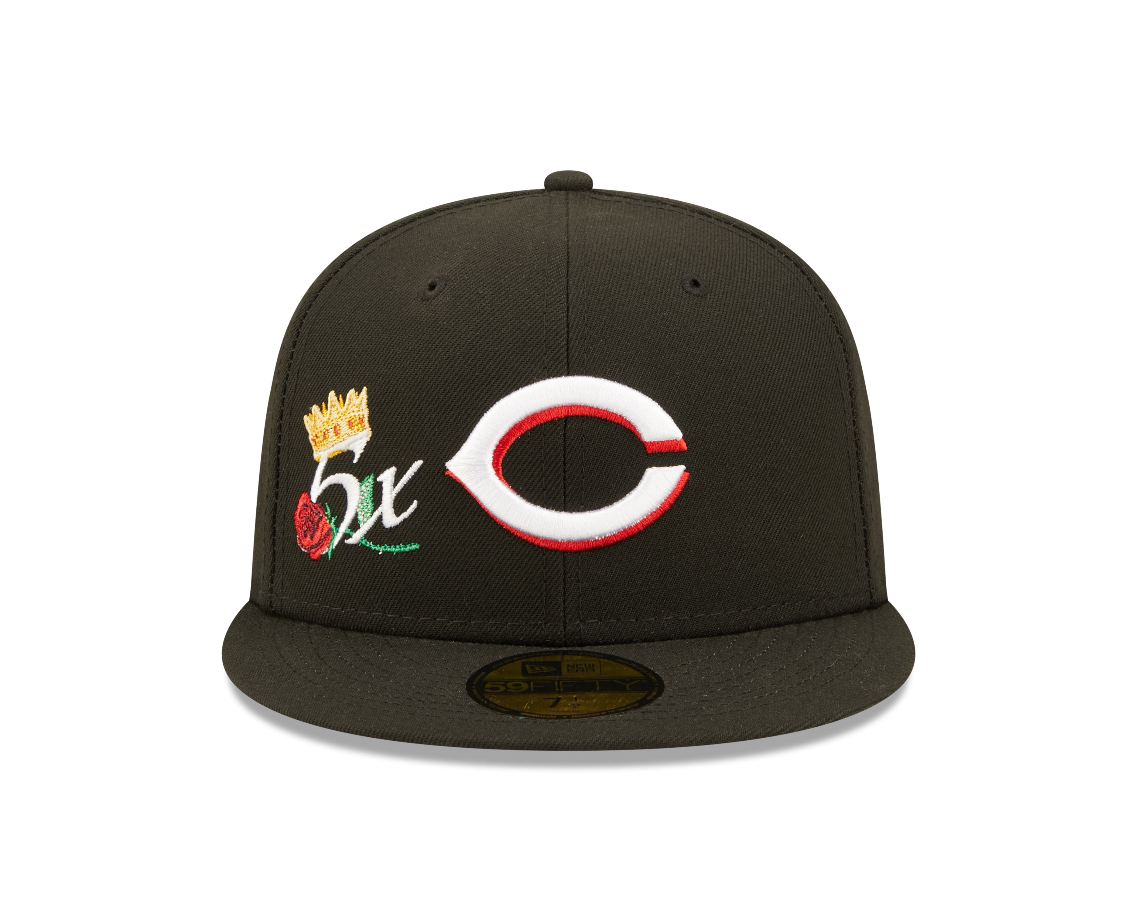 Cincinnati Reds CROWN CHAMPS 59Fifty Fitted Cap - OTC