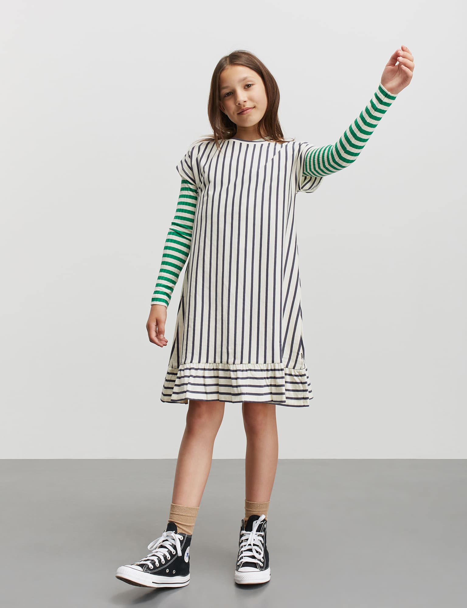 Soft Single Dreamina Dress, Vanilla Ice/Parisian Night Rabat