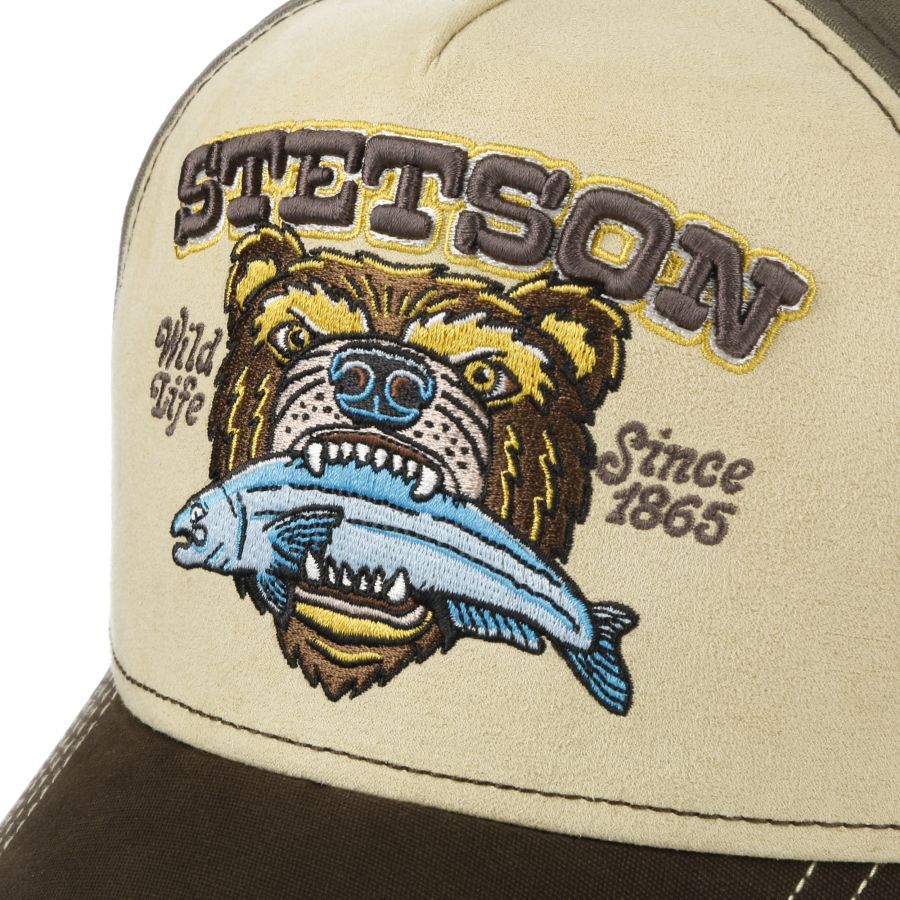 Wild Life Trucker Cap - Beige/Brown