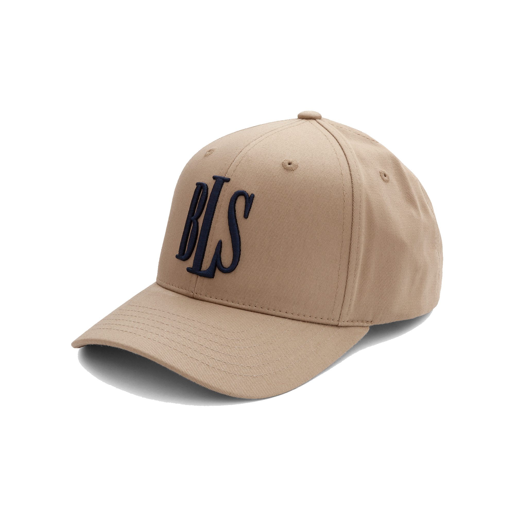 BLS - Classic Baseball Cap - Sand/Navy
