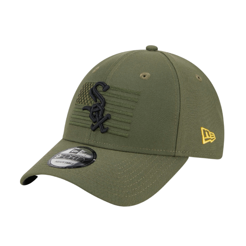 chicago-white-sox-9forty-armed-forces-2023-olive_1.png Chicago White Sox 9Forty Armed Forces 2023 - Olive