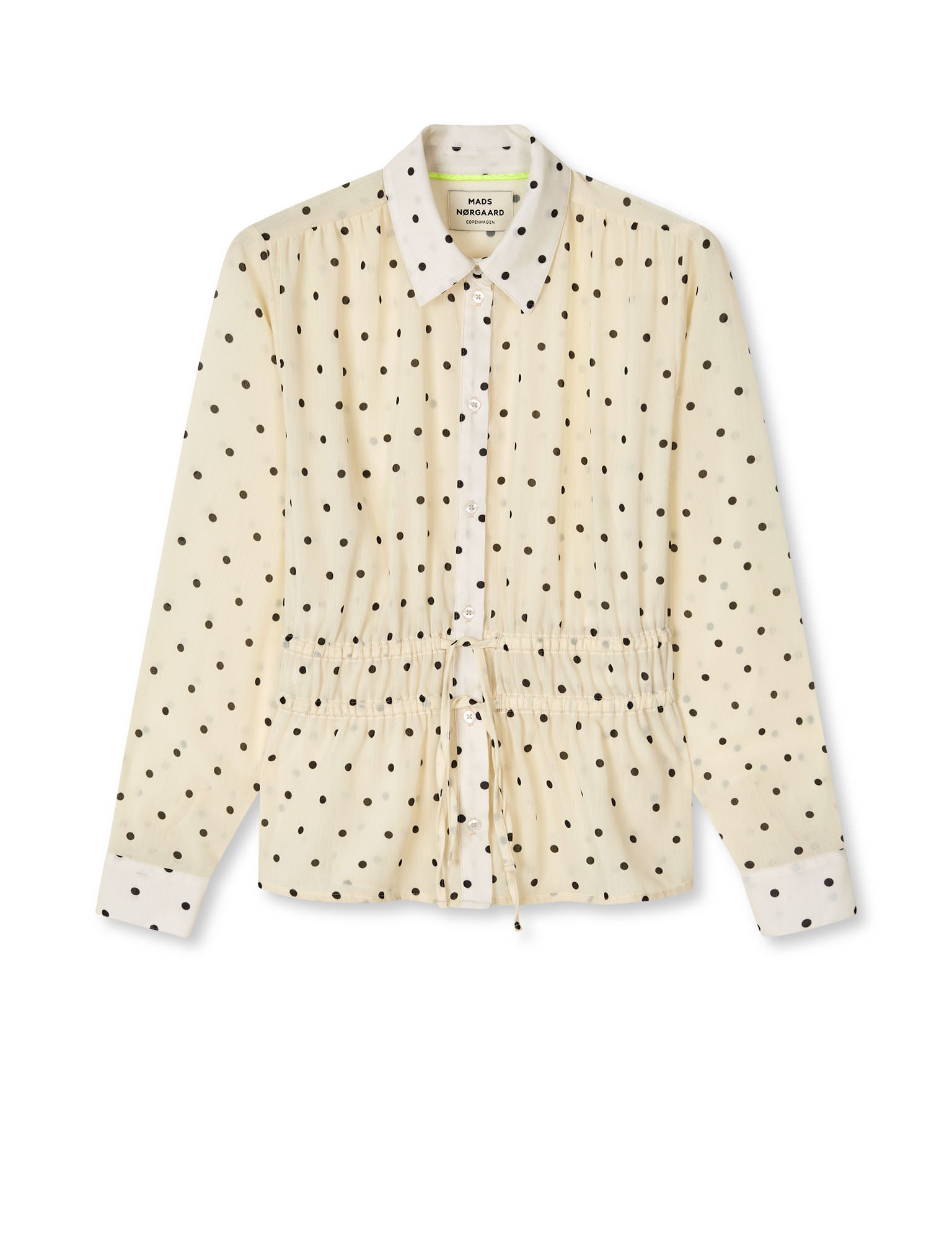 sheer-crink-erin-shirt-dot-aop-white_1.jpg Sheer Crink Erin Shirt, Dot AOP White