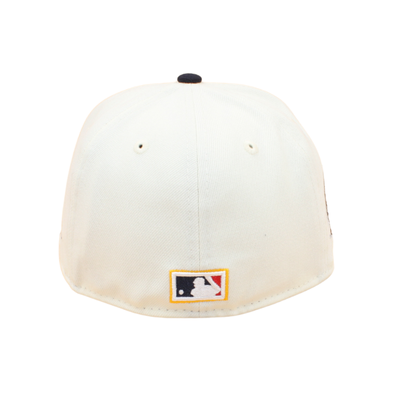 Atlanta Braves Cooperstown 59Fifty Fitted Inaugural Season 2017 - Chrome White/Black Red Undervisor