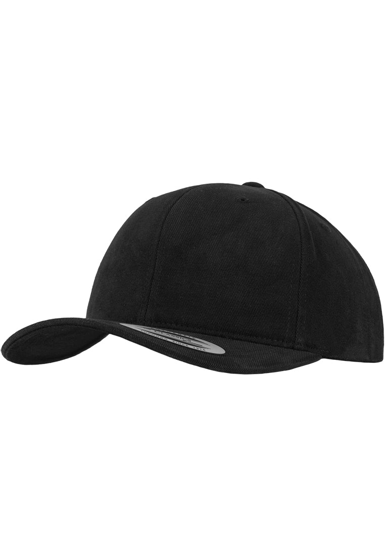 Brushed Cotton Twill Mid-Profile - Black Rabat