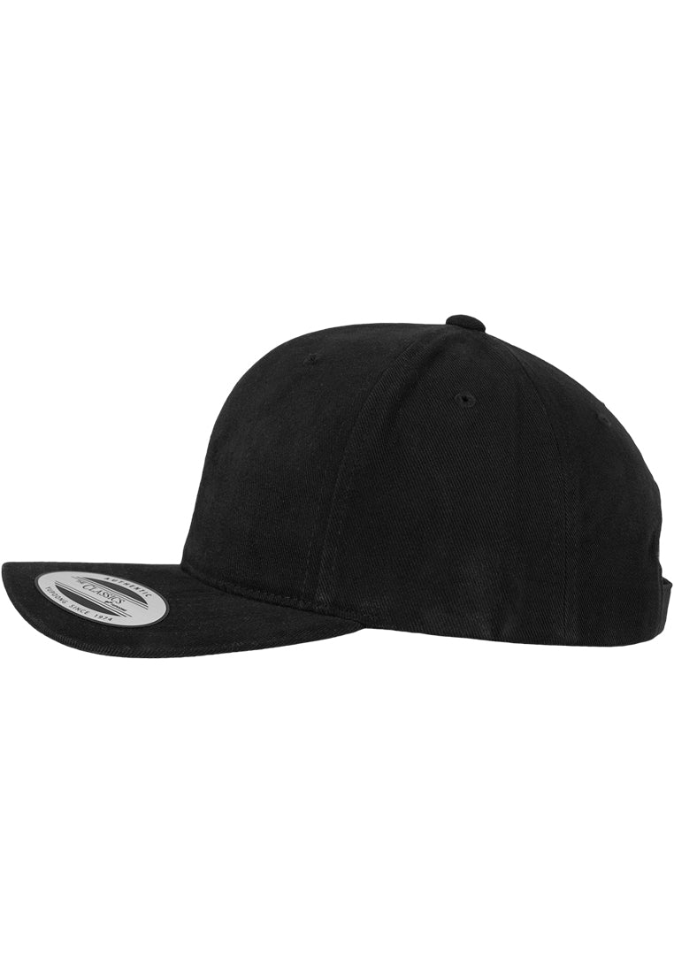 Brushed Cotton Twill Mid-Profile - Black Rabat