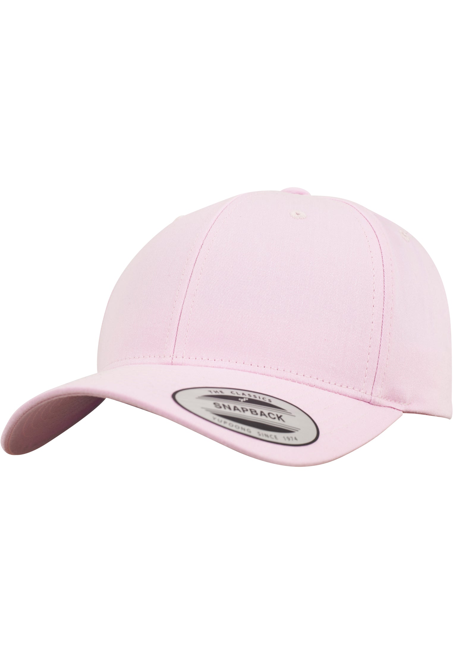 Curved Classic Snapback - Pink Online Hot Salg