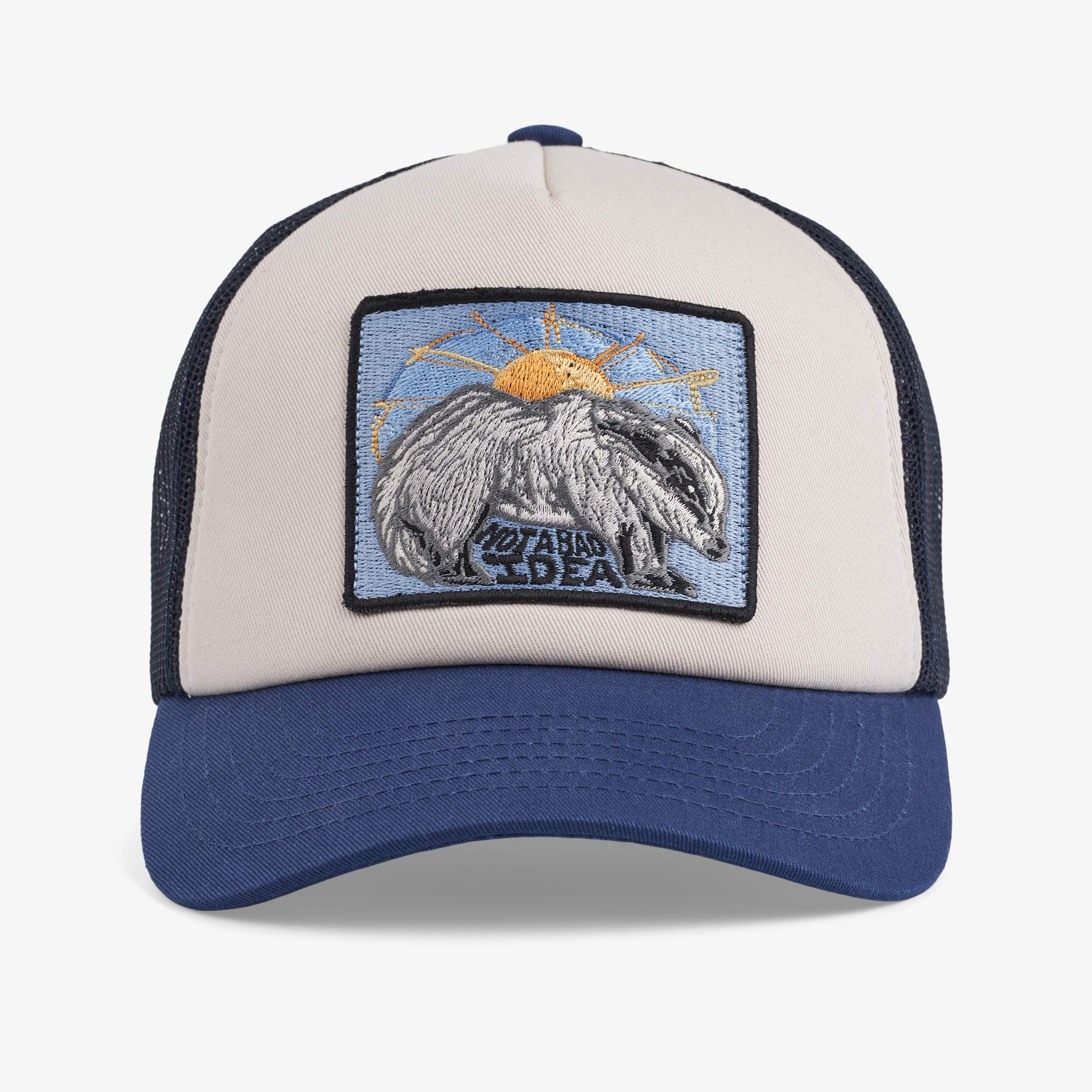 Upfront Nordic Headwear - BADGER Trucker Cap - Patriot Blue