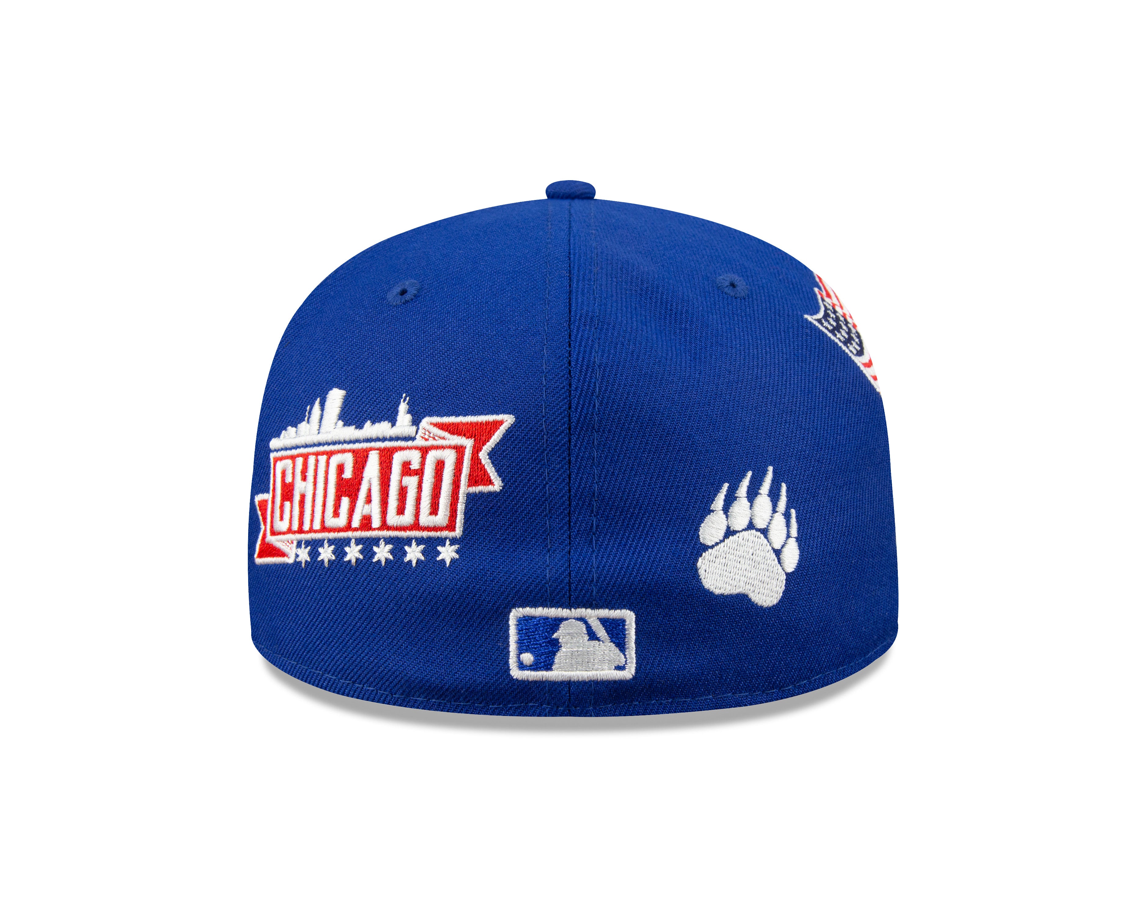 Chicago Cubs Script 59Fifty Fitted Cap - Blue