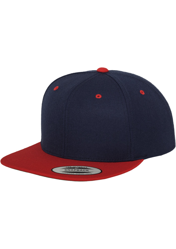 Classic Snapback 2-Tone - Navy/Red