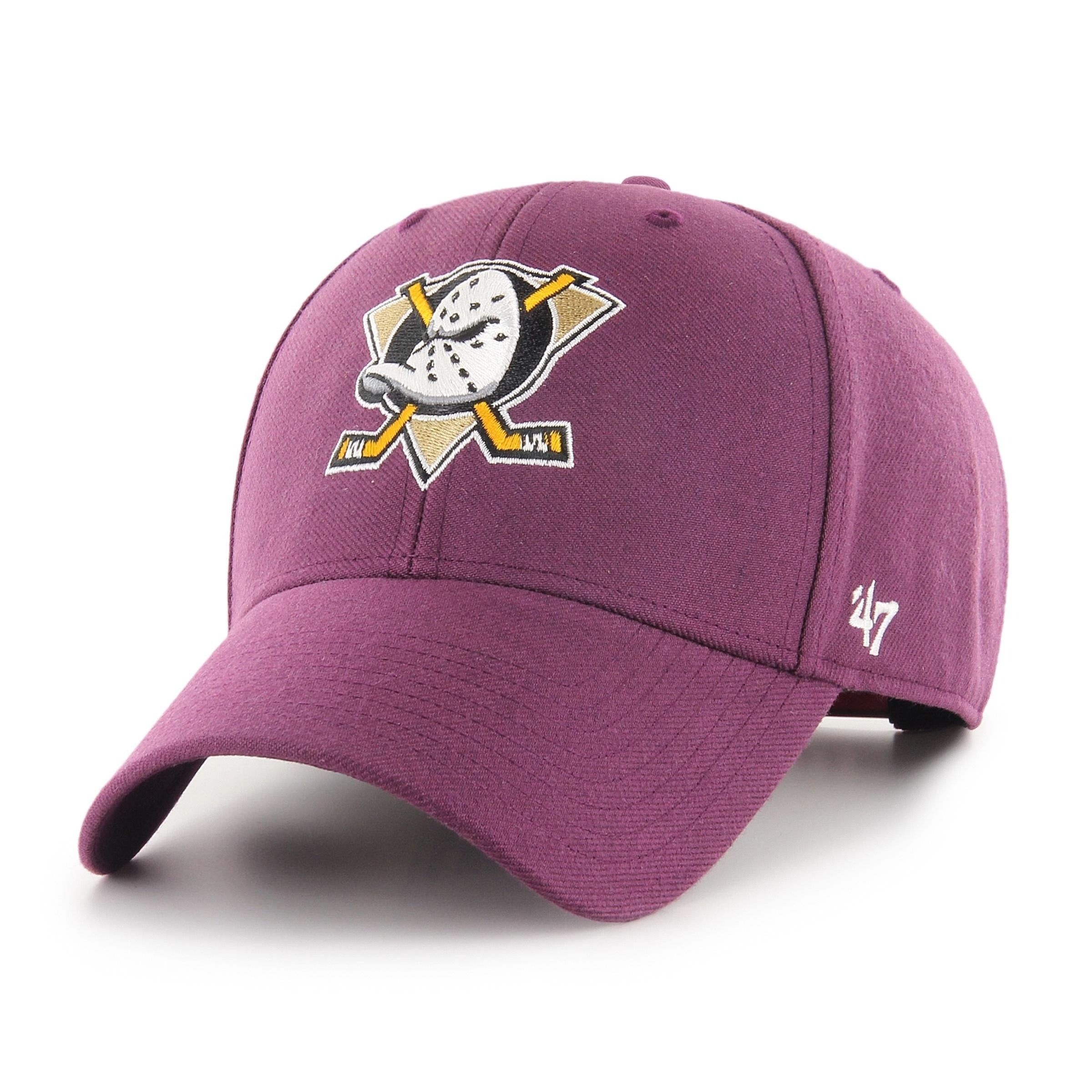 '47 - Anaheim Ducks MVP Adjustable Cap - Plum