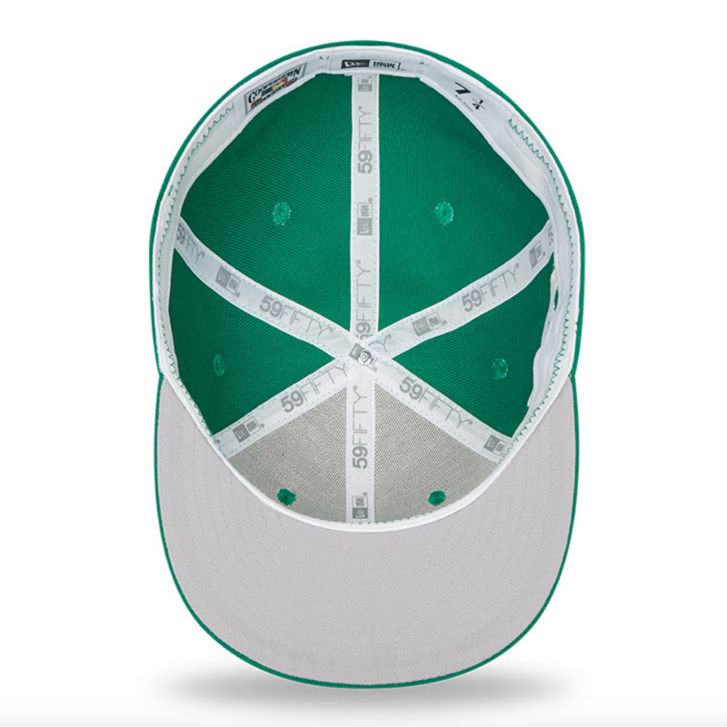 Athletics Vs California Angels Cooperstown 59FIFTY Cap - Kelly Green