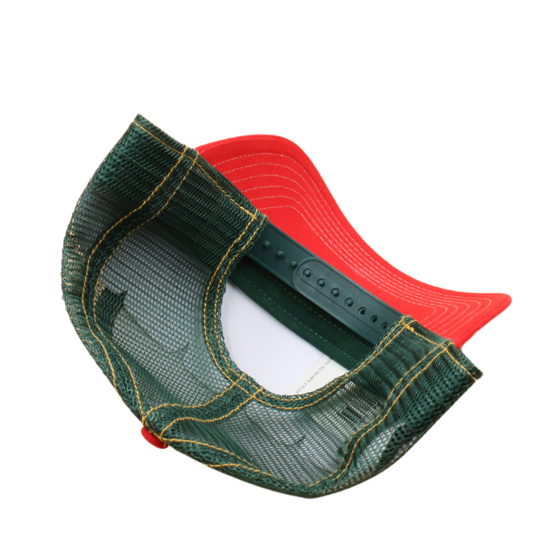 Stetson - Trucker Cap Lettering - White/Red/Green Levere