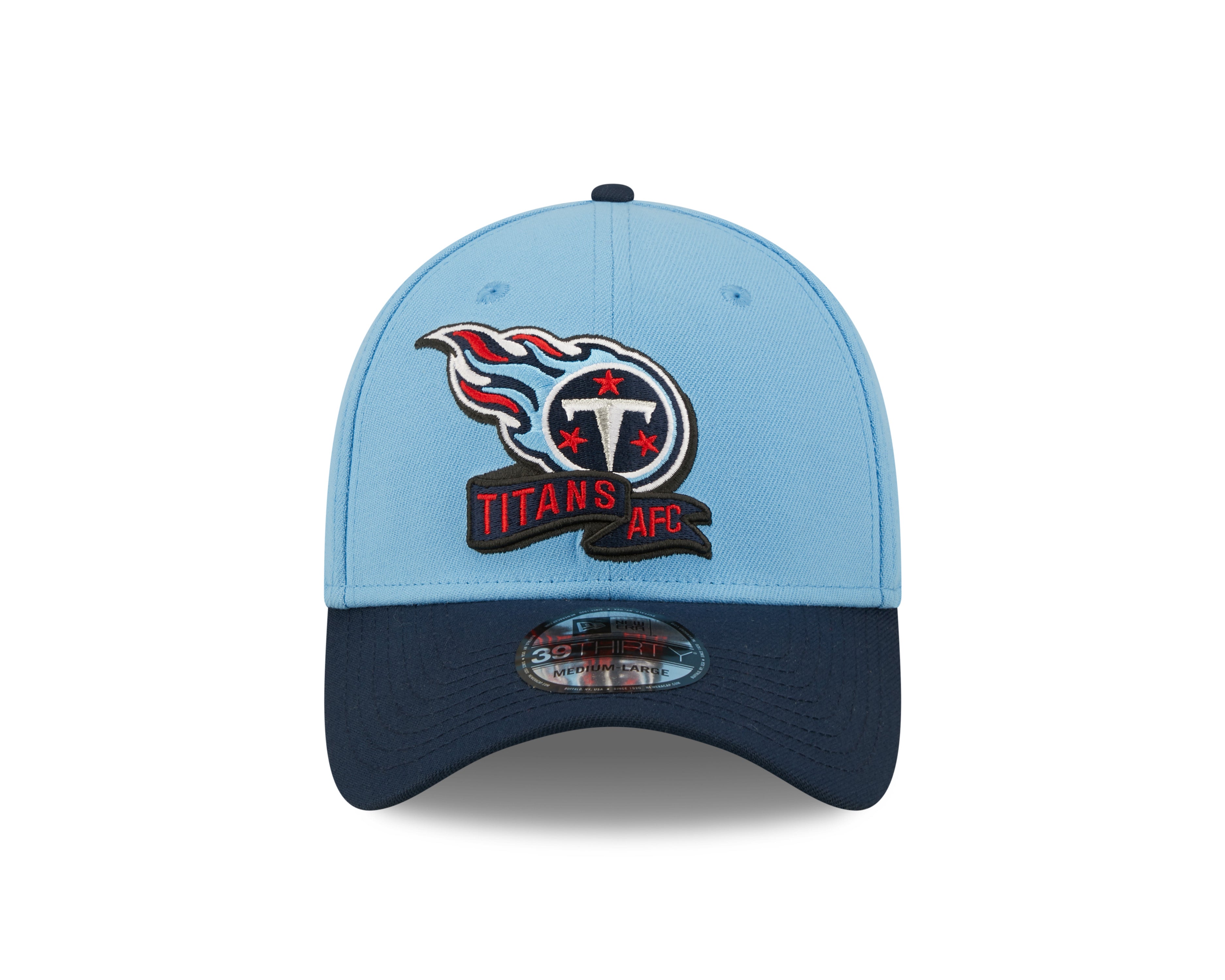 Tennessee Titans NFL Sideline 2022 39THIRTY Stretch Fit Cap - Blue Mode