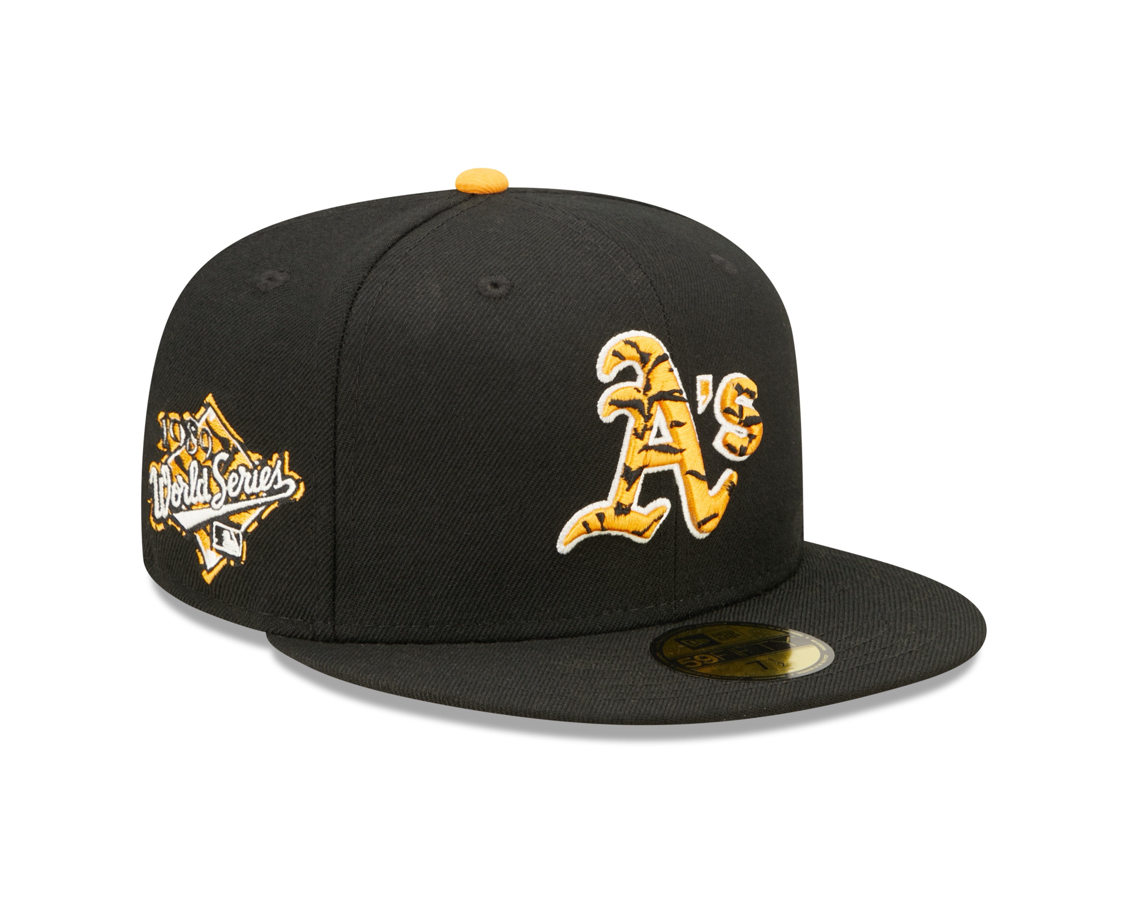 59Fifty Fitted Cap Oakland Athletics Tigerfill - Black