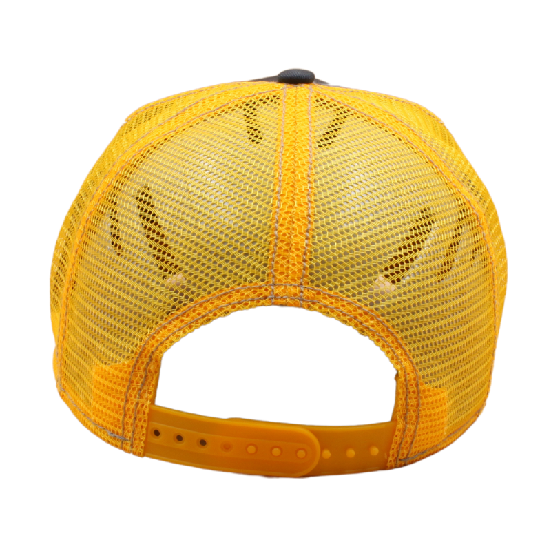 Stetson - Rocking Your World Trucker Cap - Grey/Yellow/Red