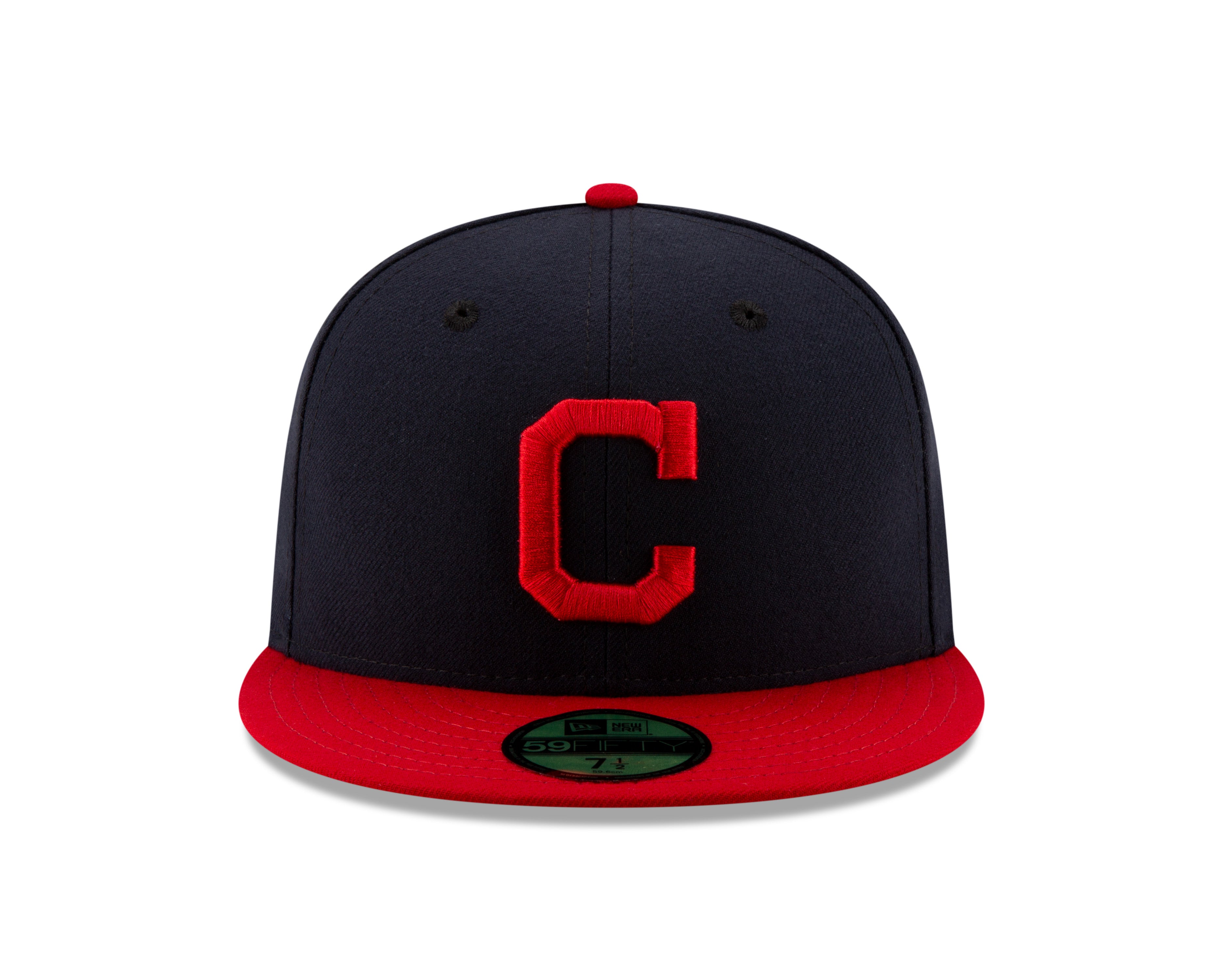 Cleveland Indians 59Fifty Fitted Cap - Navy/Rød