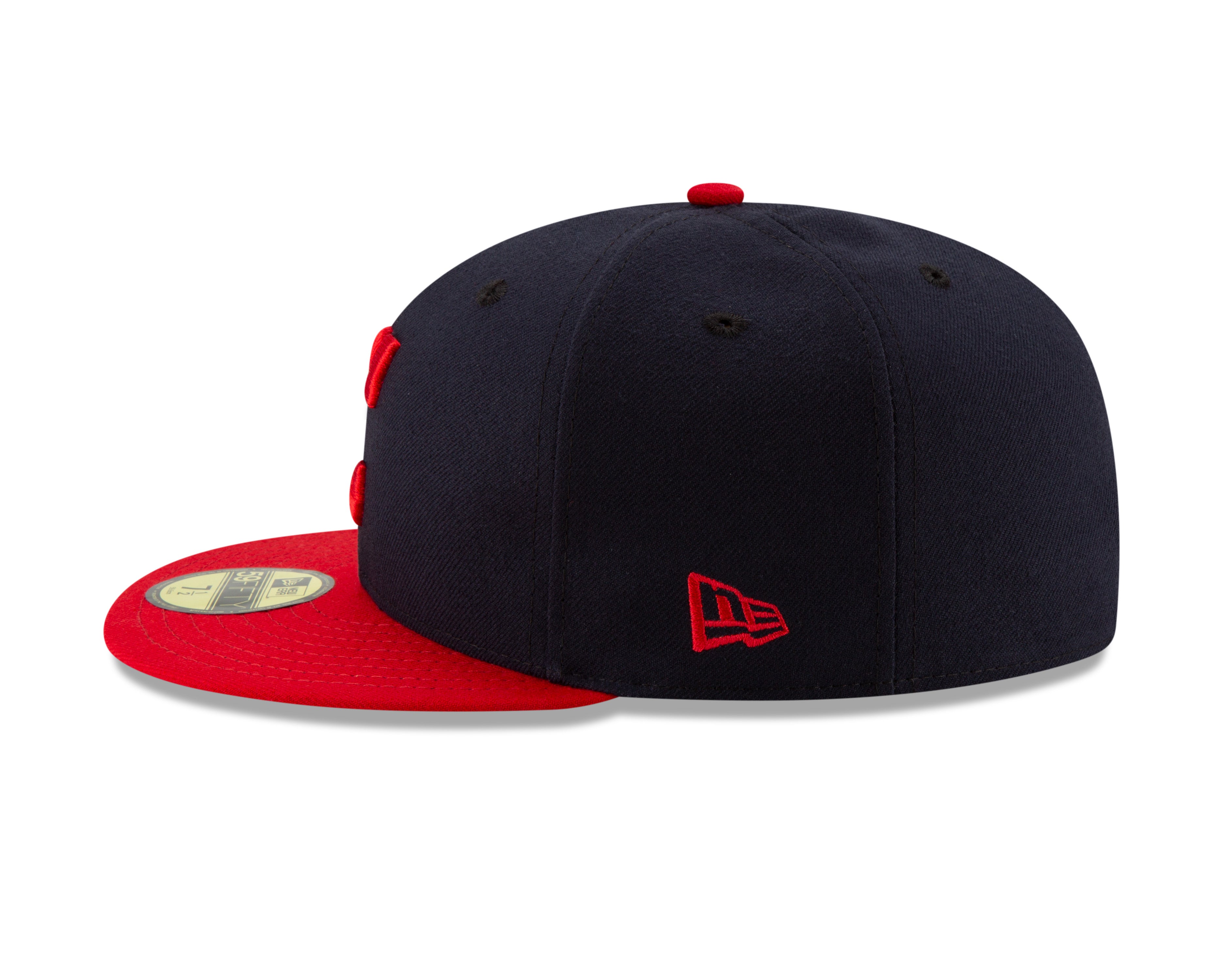 Cleveland Indians 59Fifty Fitted Cap - Navy/Rød