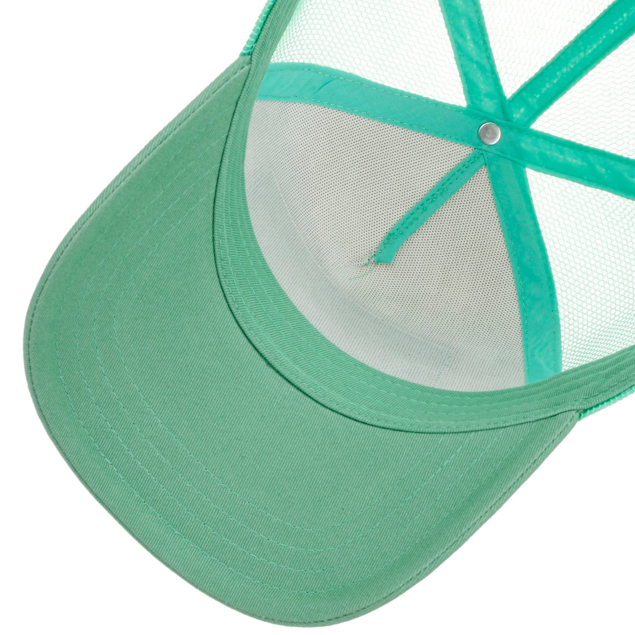 Stetson - Heritage Vintage Trucker Cap - Mint/Off White