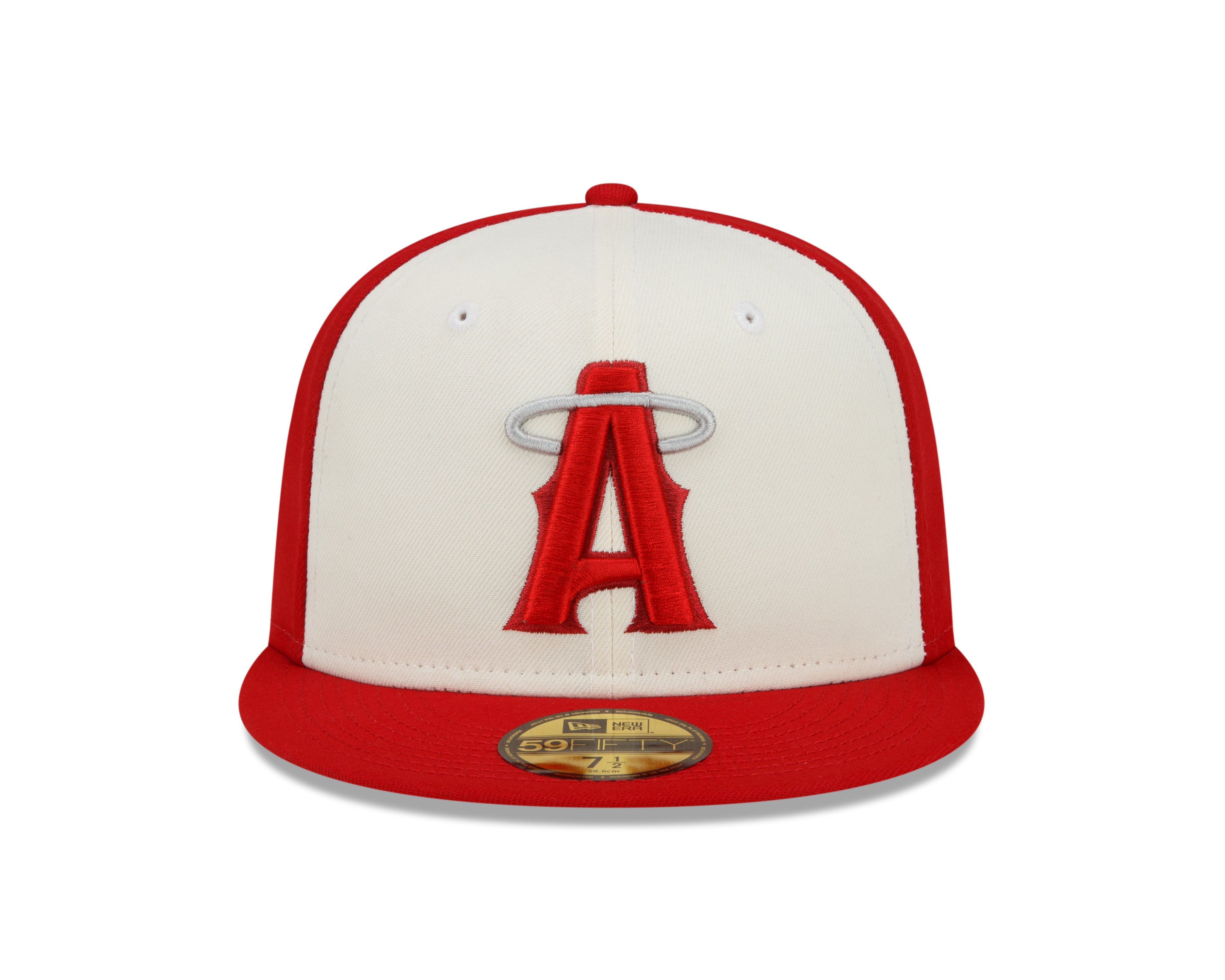 Anaheim Angels 59Fifty Fitted Cap City Connection - Red/Off White
