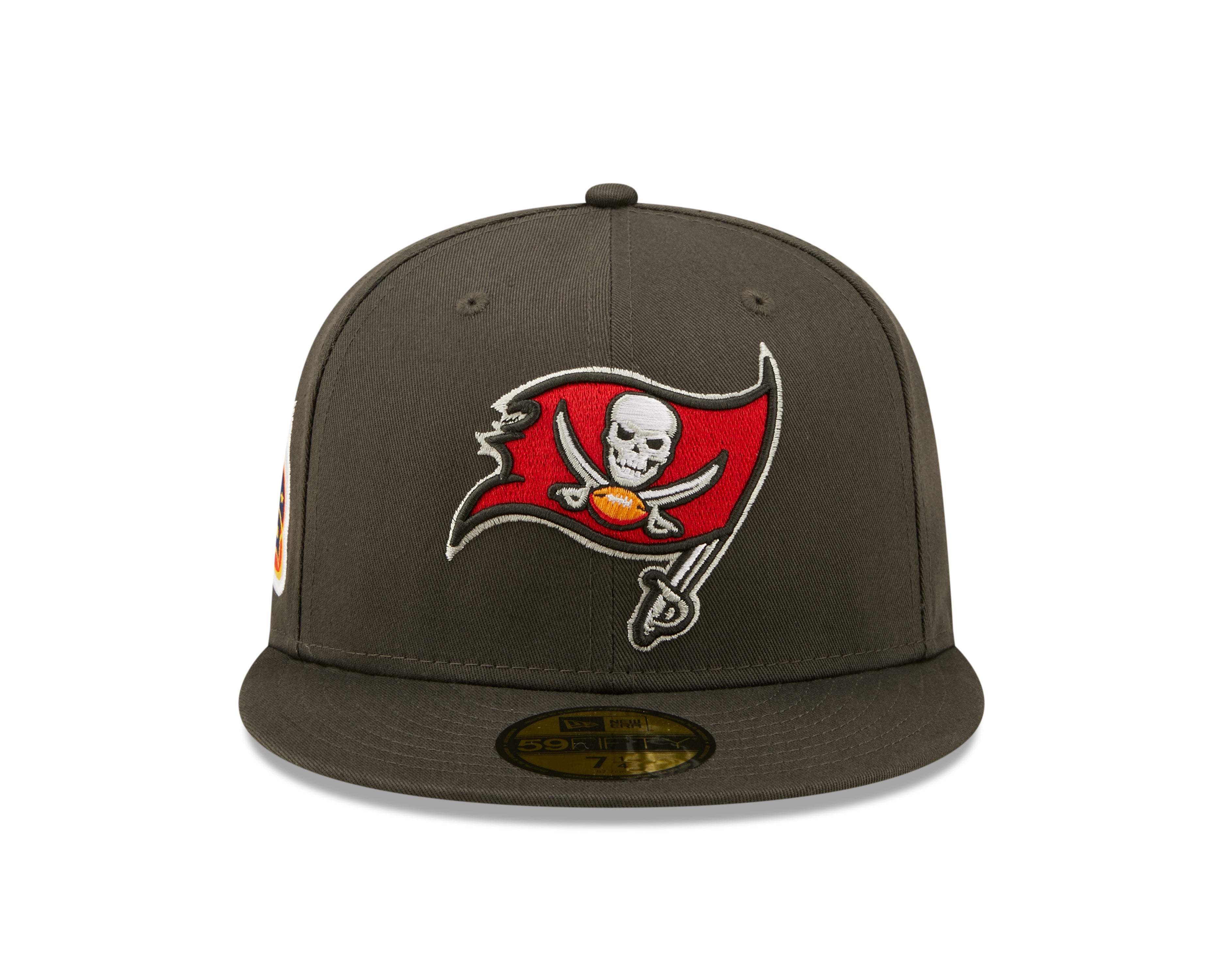 Side Patch 59Fifty Fitted Cap Tampa Bay Buccaneers - Dark Grey Online Hot Salg