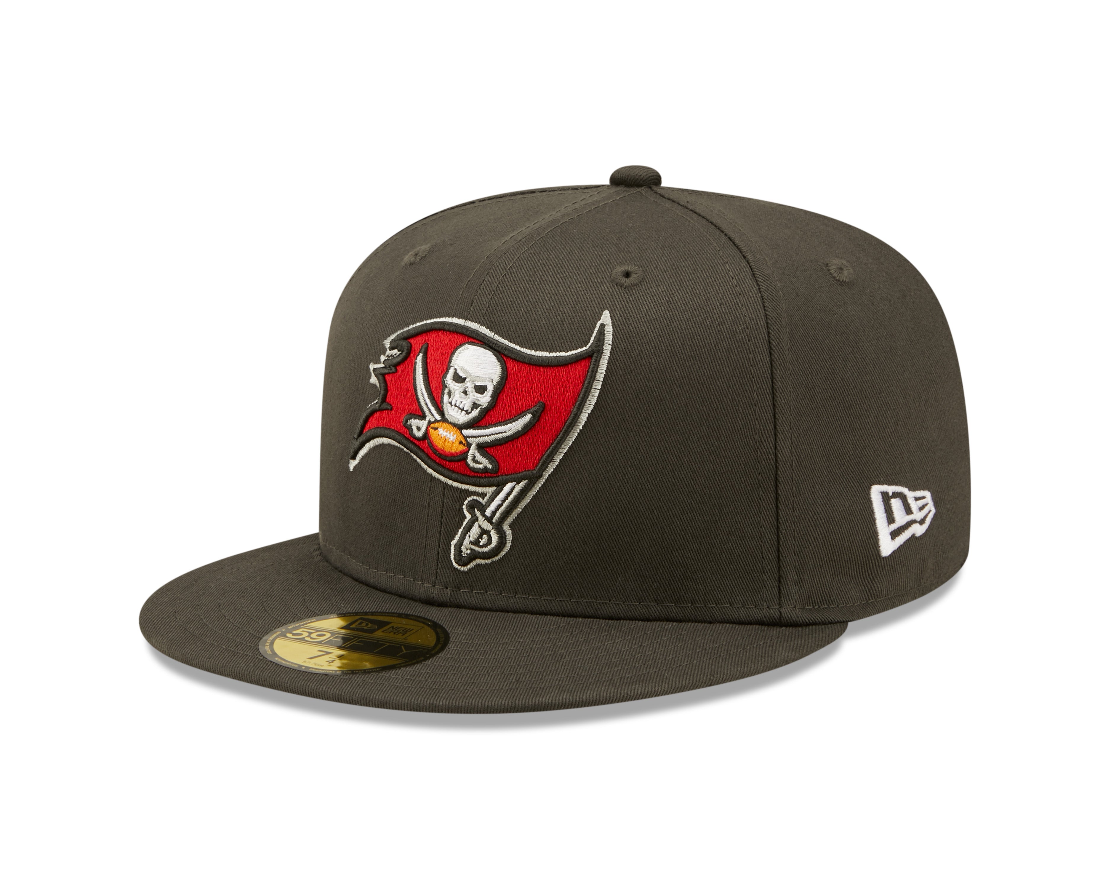 Side Patch 59Fifty Fitted Cap Tampa Bay Buccaneers - Dark Grey Online Hot Salg