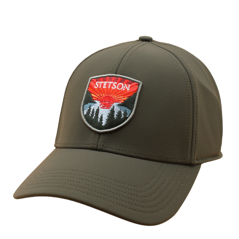 Stetson - Baseball Cap Sunset - Olive