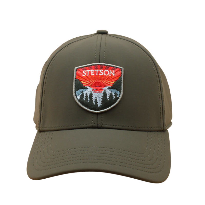 Stetson - Baseball Cap Sunset - Olive