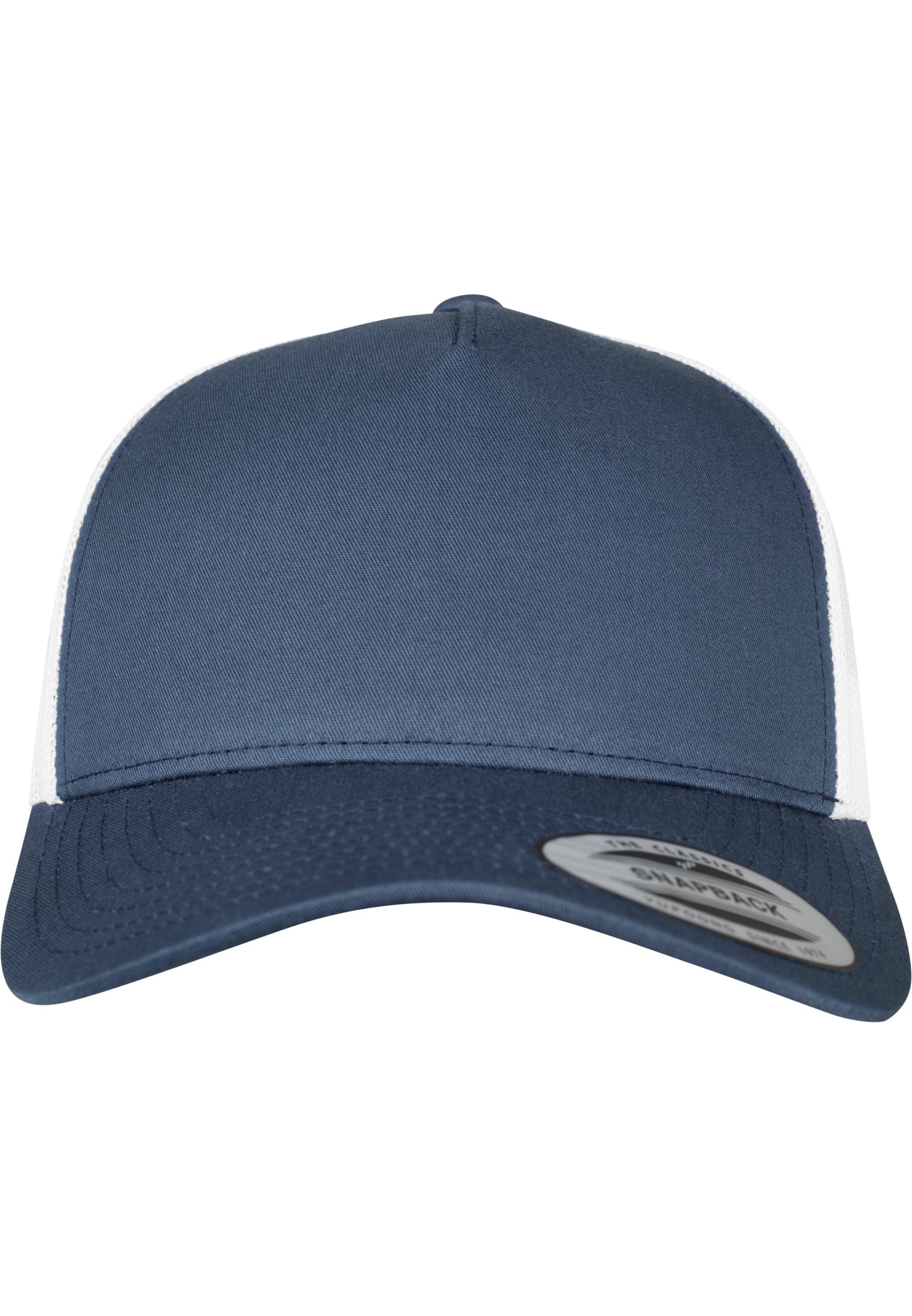 5-Panel Retro Trucker 2-Tone Cap - Navy/White