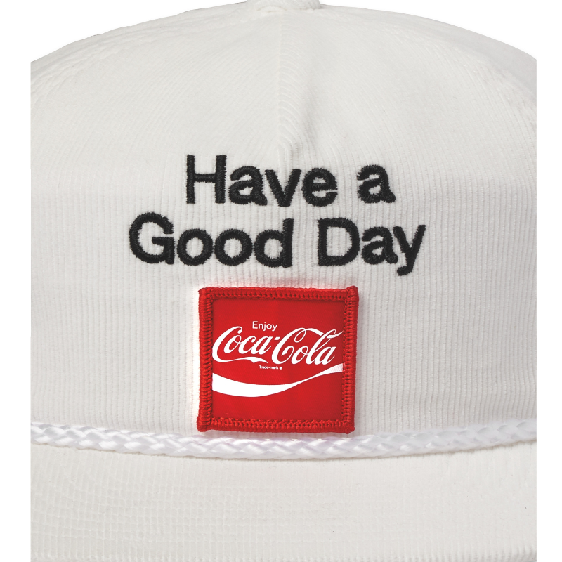 COCA COLA GOOD DAY HP Cap - White