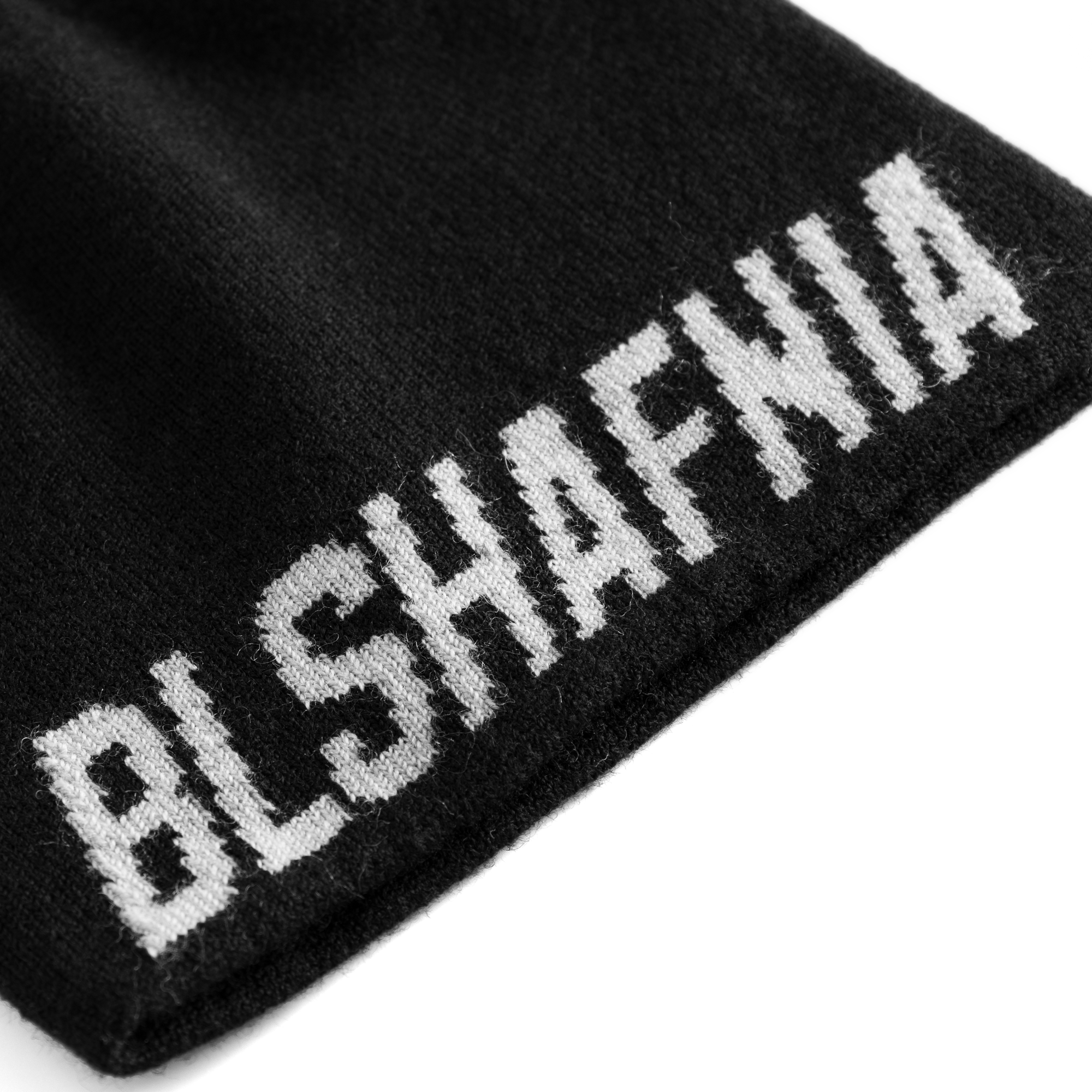 BLS - George Beanie - Black/Off White Rabat