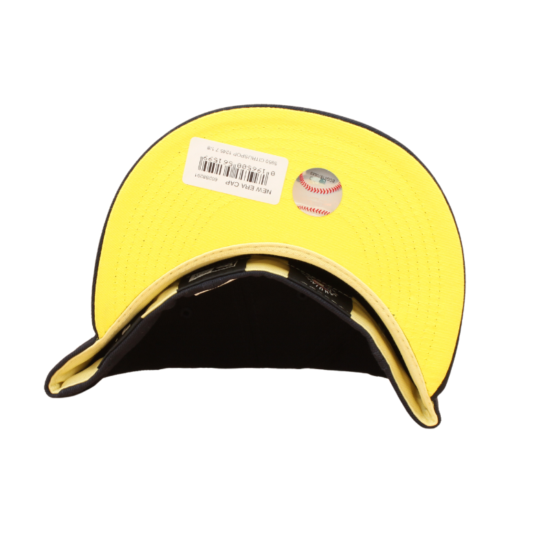 59Fifty Fitted Cap Boston Red Sox CITRUS POP - Navy Levere