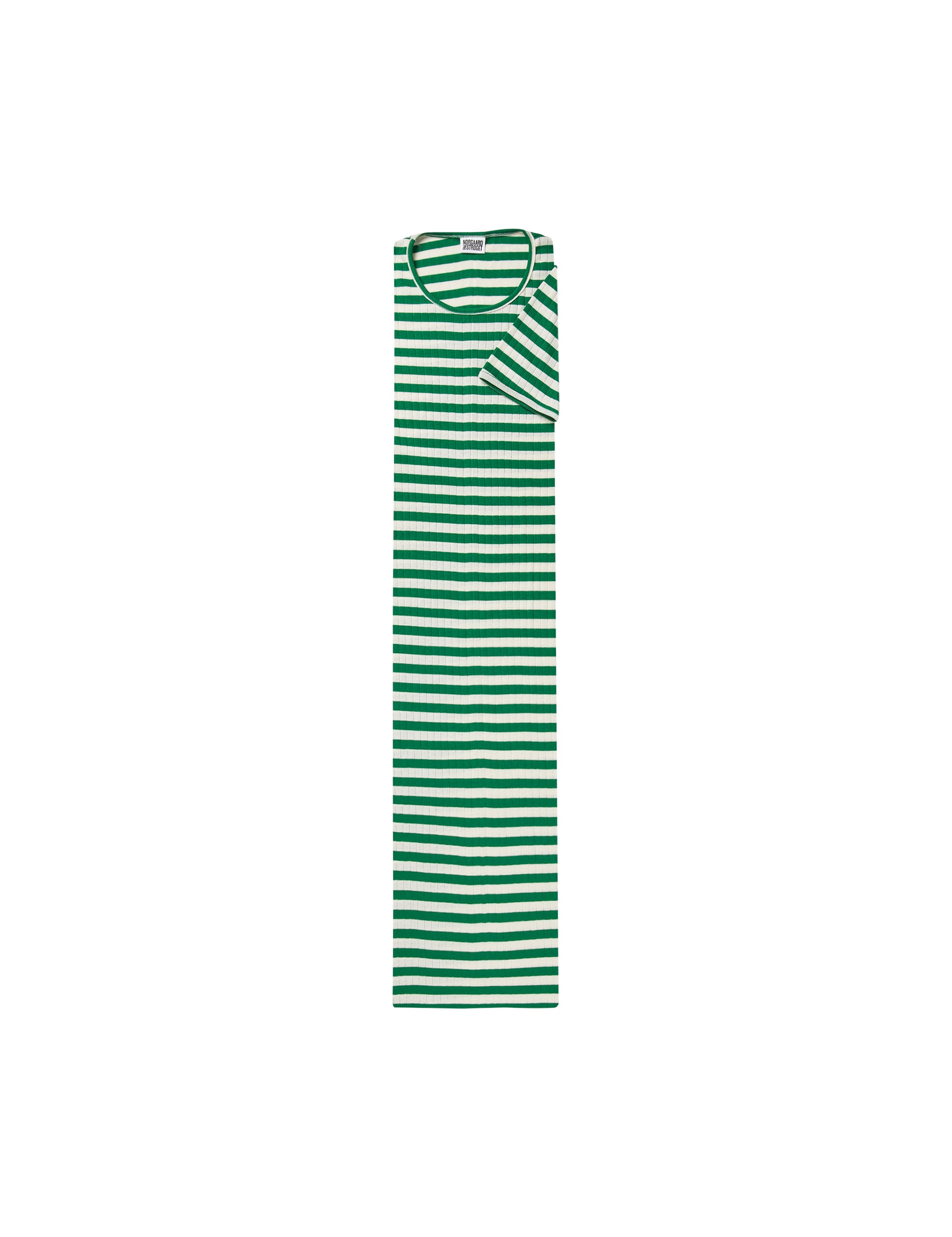 NPS John Dress Short Sleeve Broadway, Green/Ecru Online nu