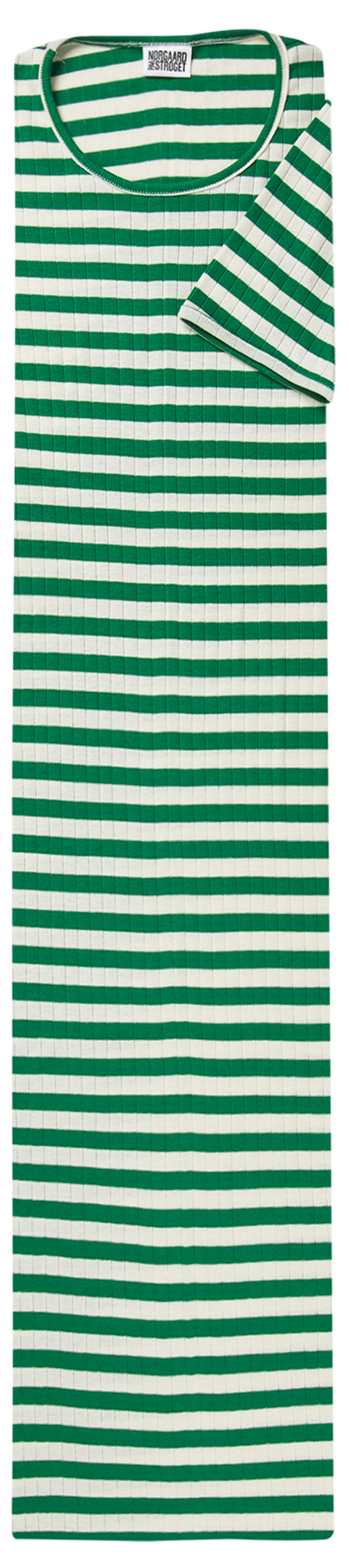 NPS John Dress Short Sleeve Broadway, Green/Ecru Online nu