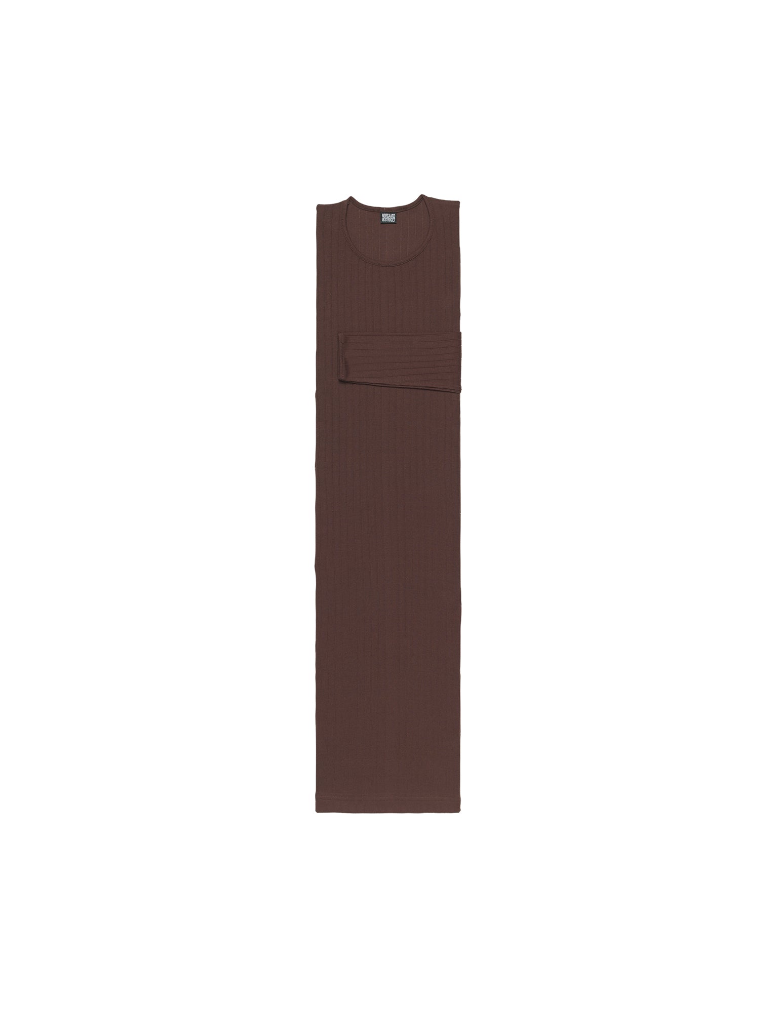 NPS Long John Dress Solid Colour, Brown Rabat