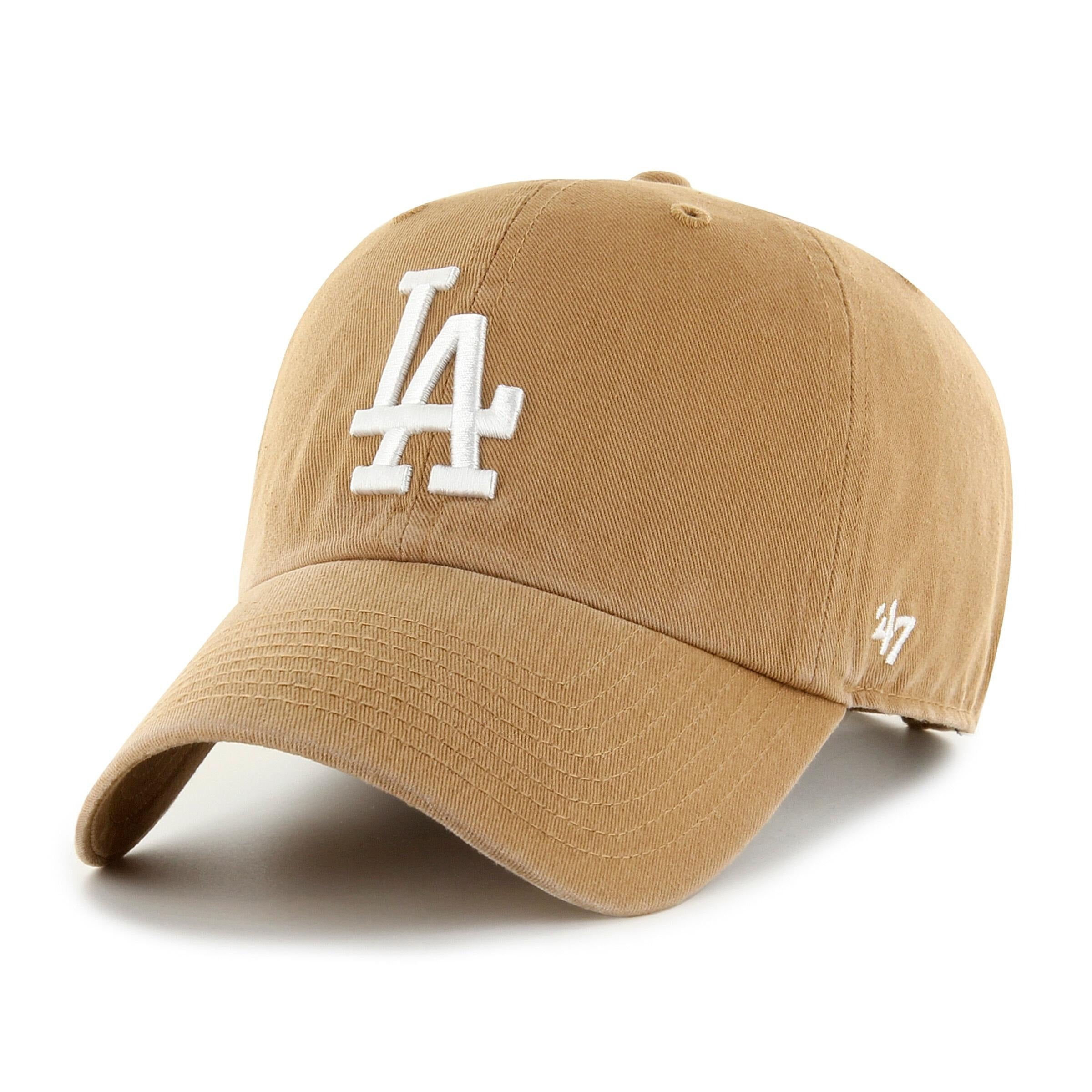 '47 - Los Angeles Dodgers MLB Clean Up Adjustable Cap - Camel